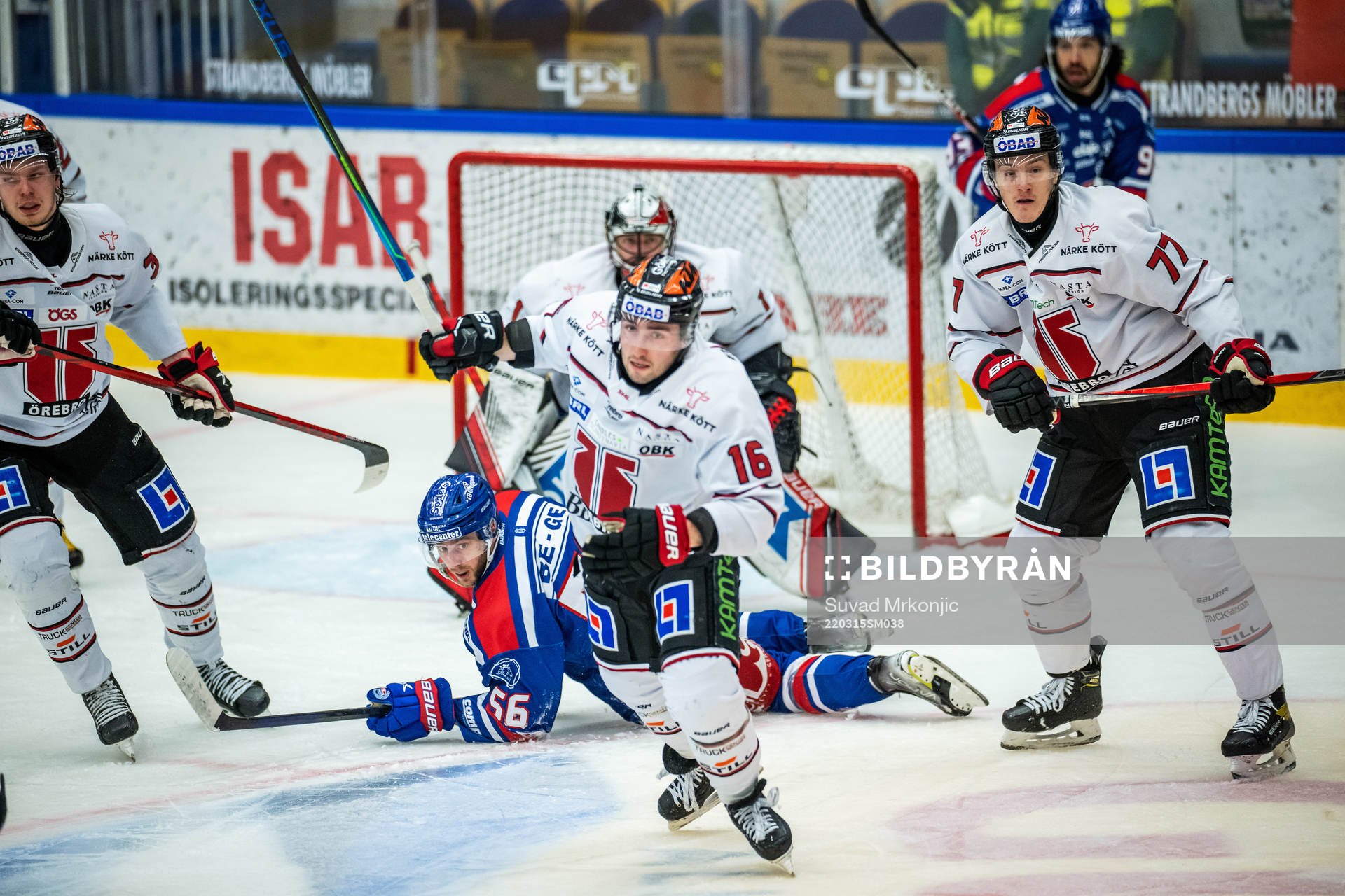 Oskarshamns Robin Norell och Örebros Daniel Audette samt