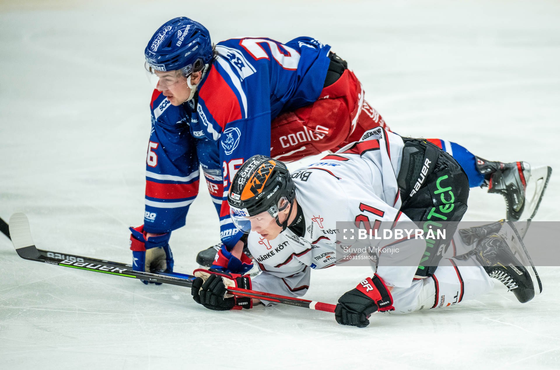 Oskarshamns Lukas Pilö och Örebros Linus Öberg