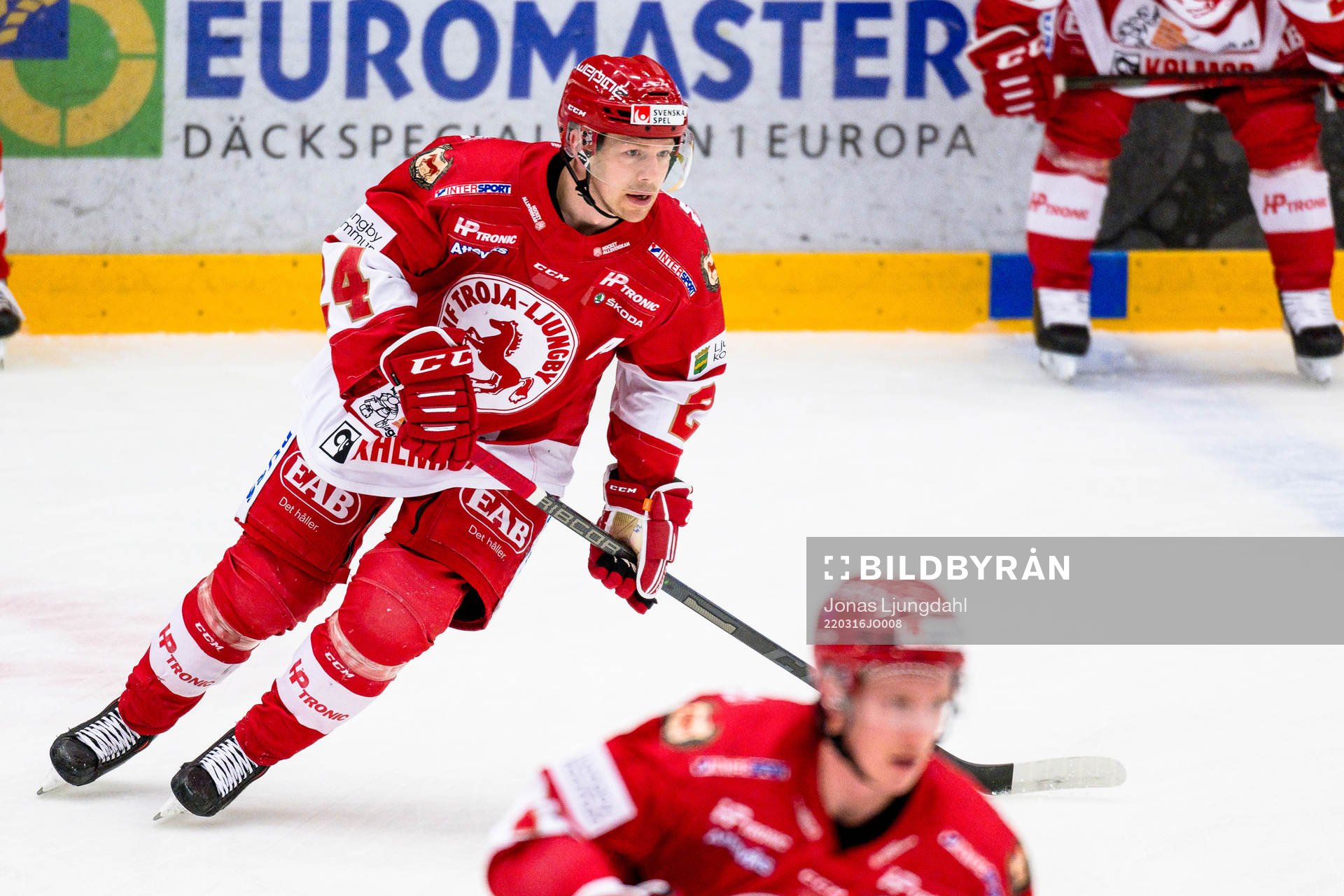 Troja/Ljungbys Joakim Hillding