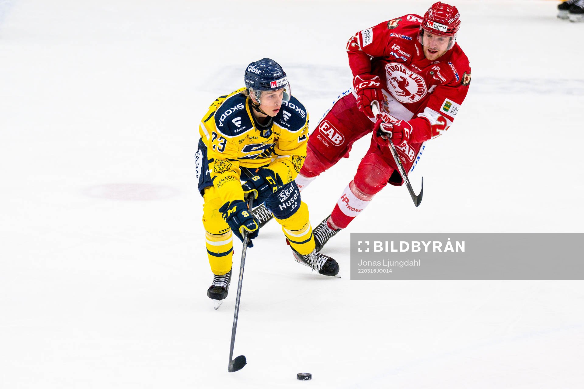 Södertäljes Albert Sjöberg och Troja/Ljungbys Carl-Johan