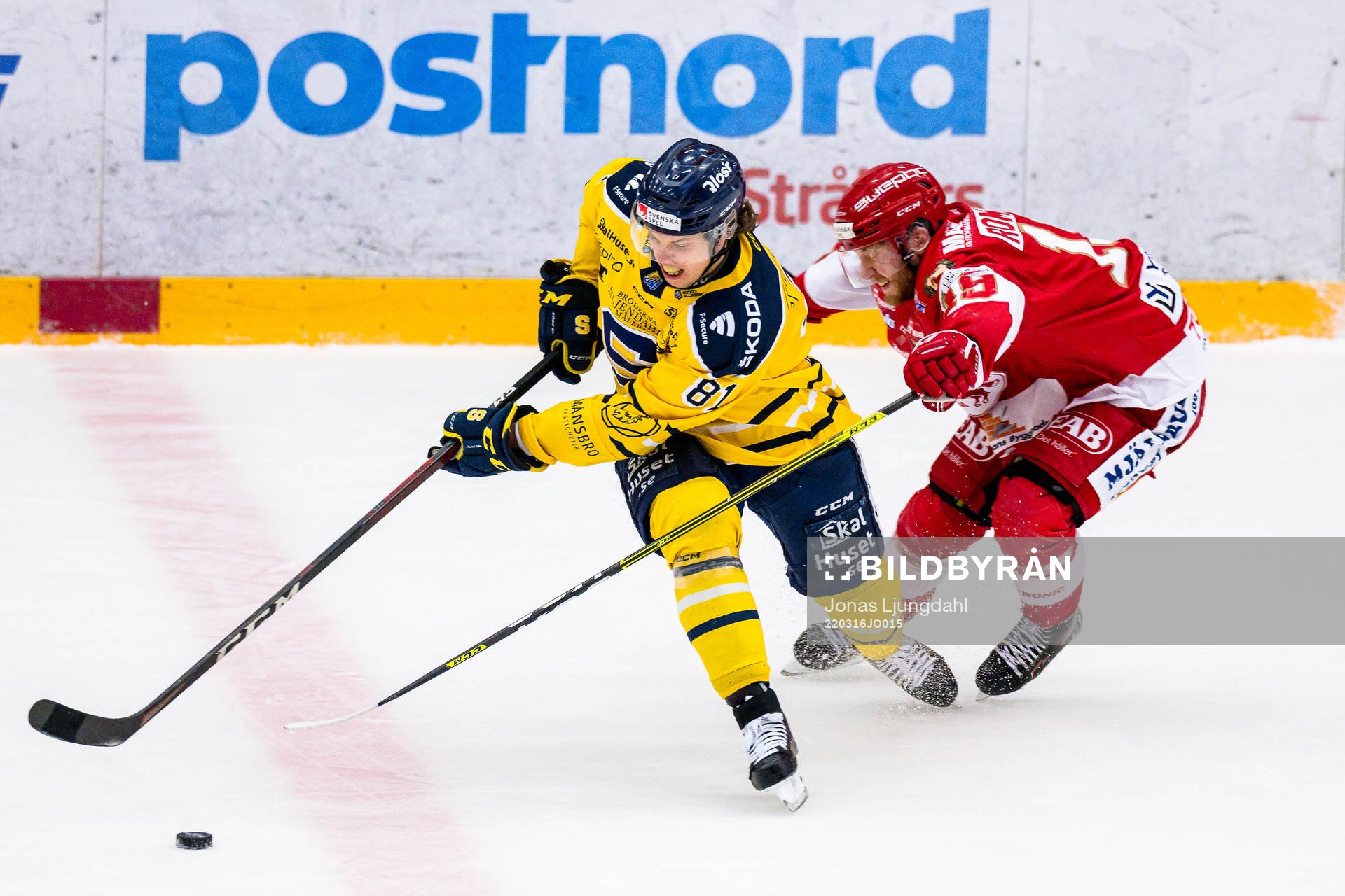 Södertäljes Emil Aronsson och Troja/Ljungbys Victor