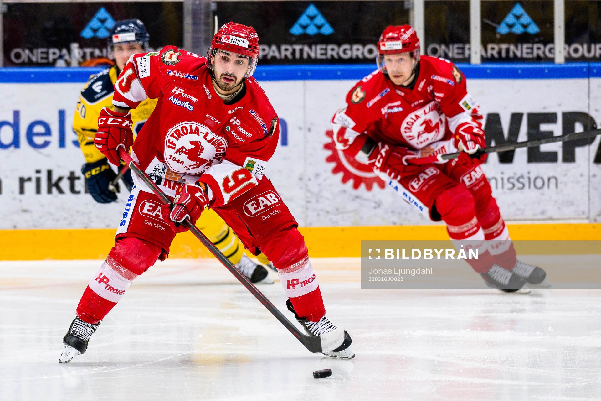Troja/Ljungbys Kevin Karlsson