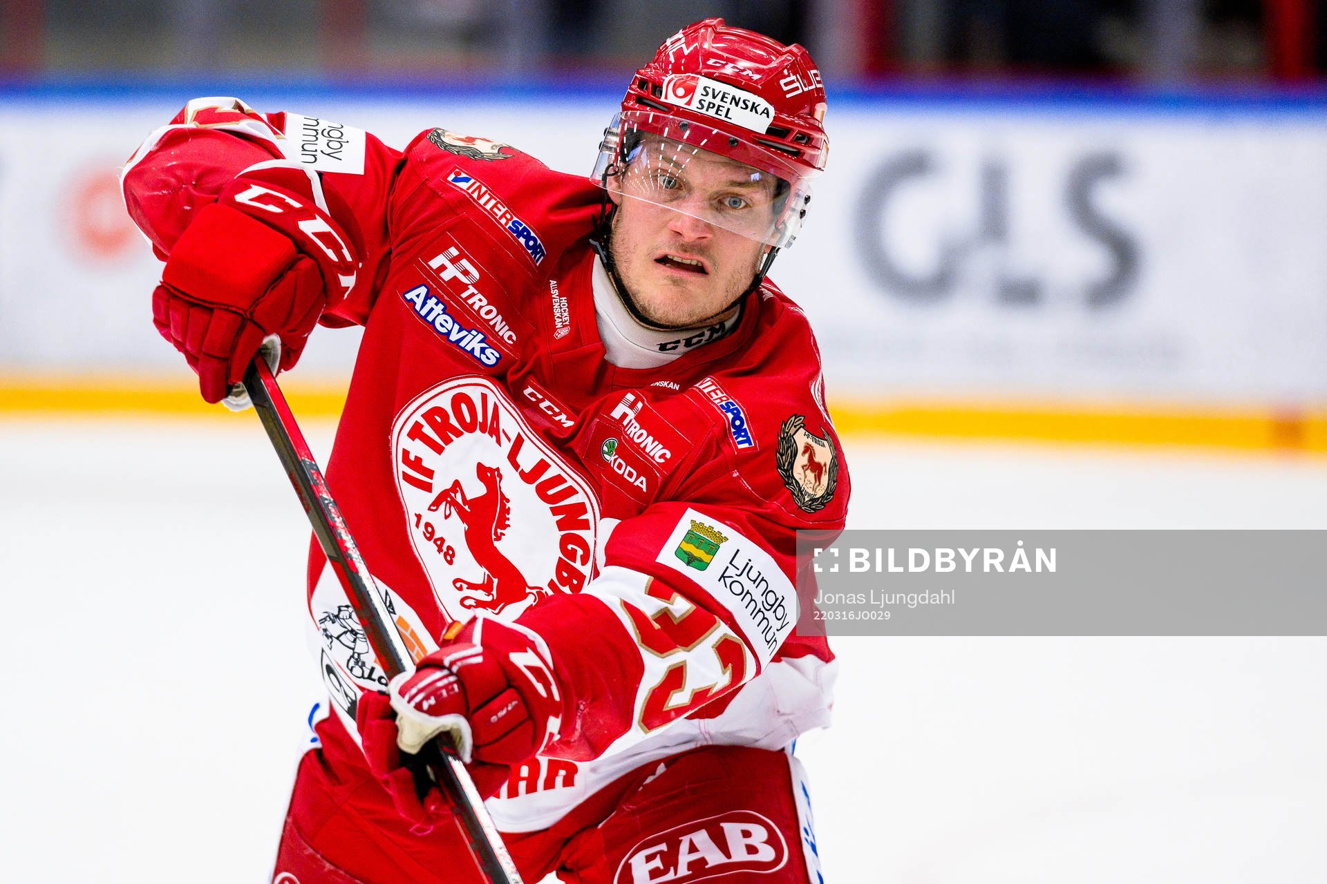 Troja/Ljungbys Daniel Karlsson