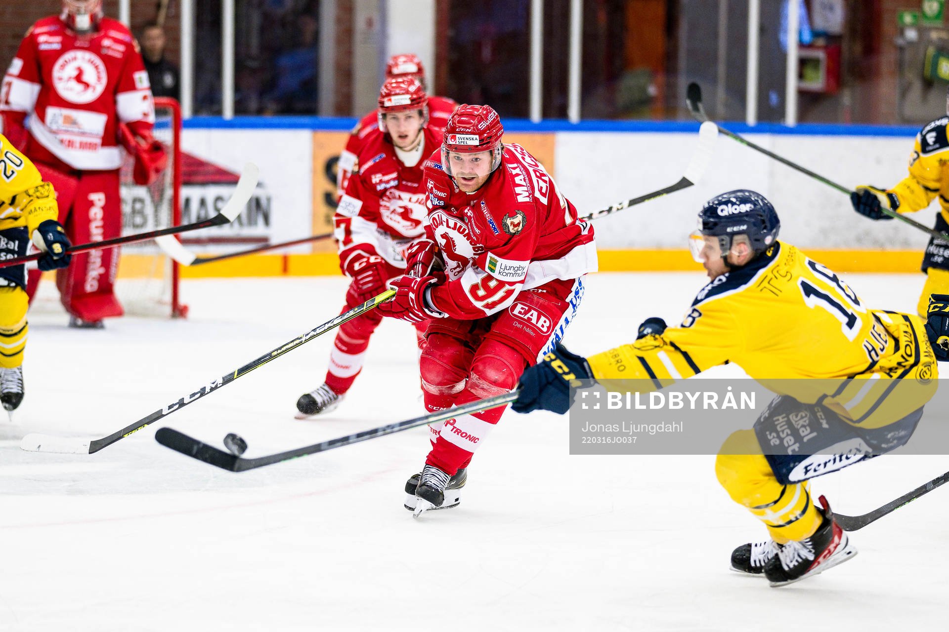 Troja/Ljungbys Emil Eriksson