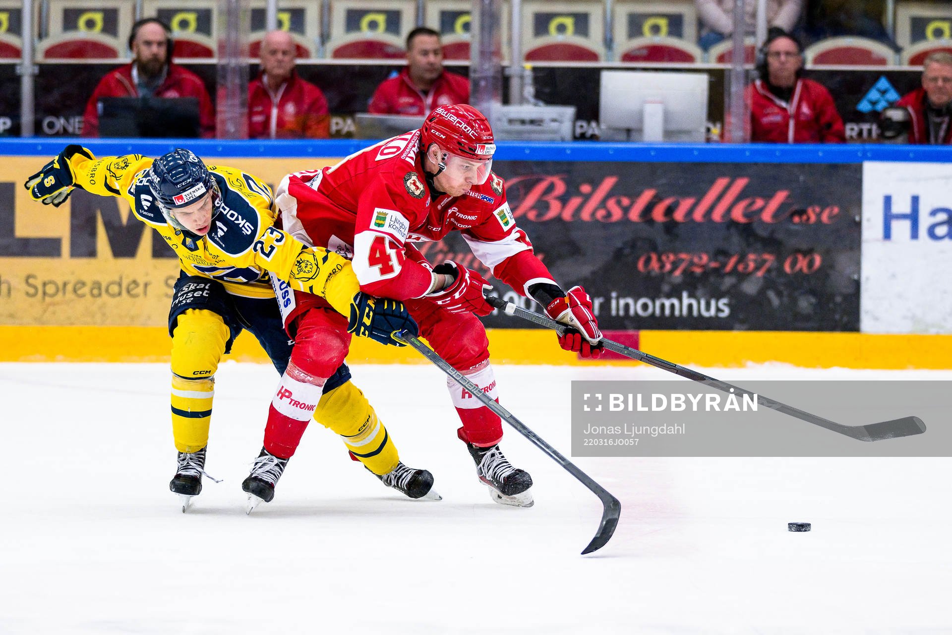 Södertäljes Albert Sjöberg och Troja/Ljungbys Julius