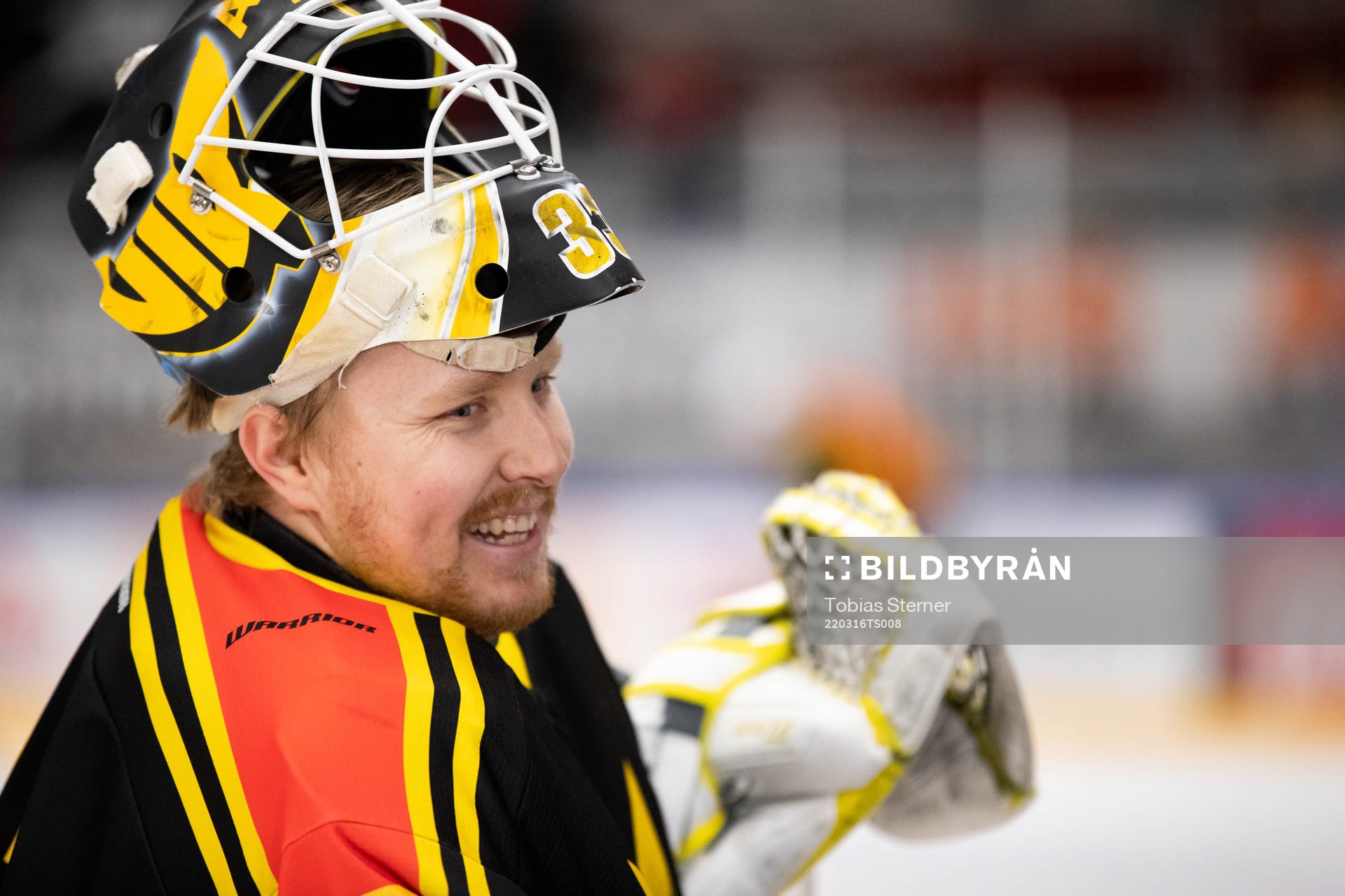 Västerås målvakt Linus Ryttar