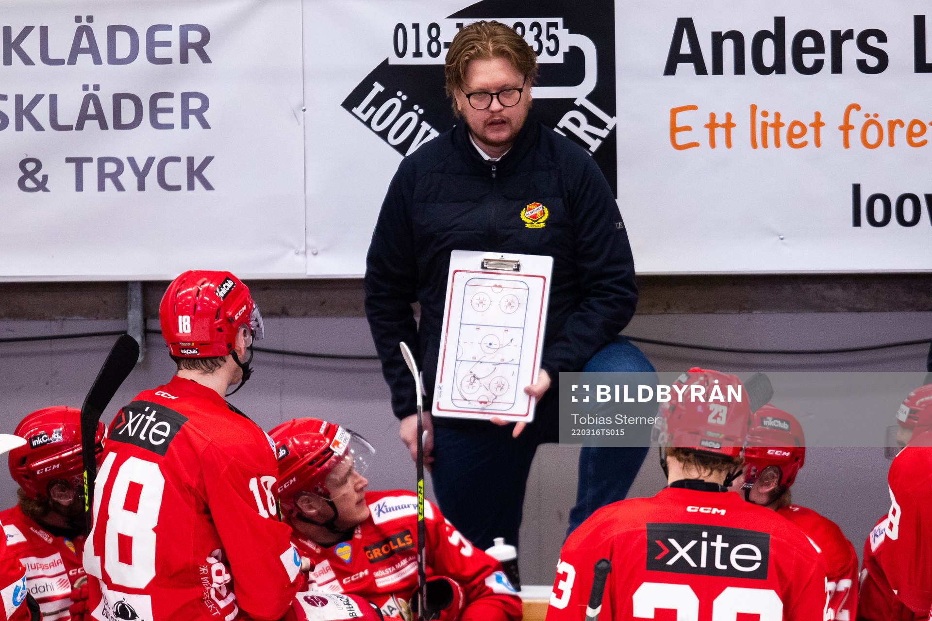 Almtunas tränare Jimmy Anderström