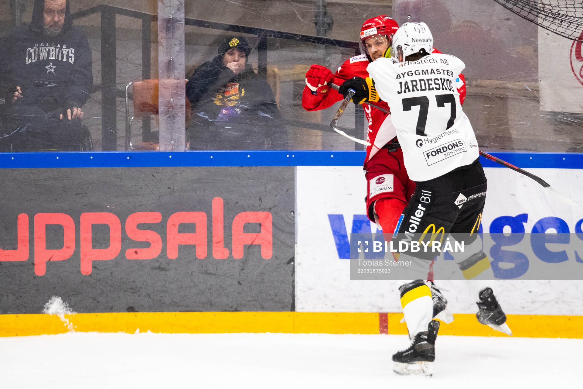 Almtunas Viktor Hertzberg och Västerås Ludvig Jardeskog