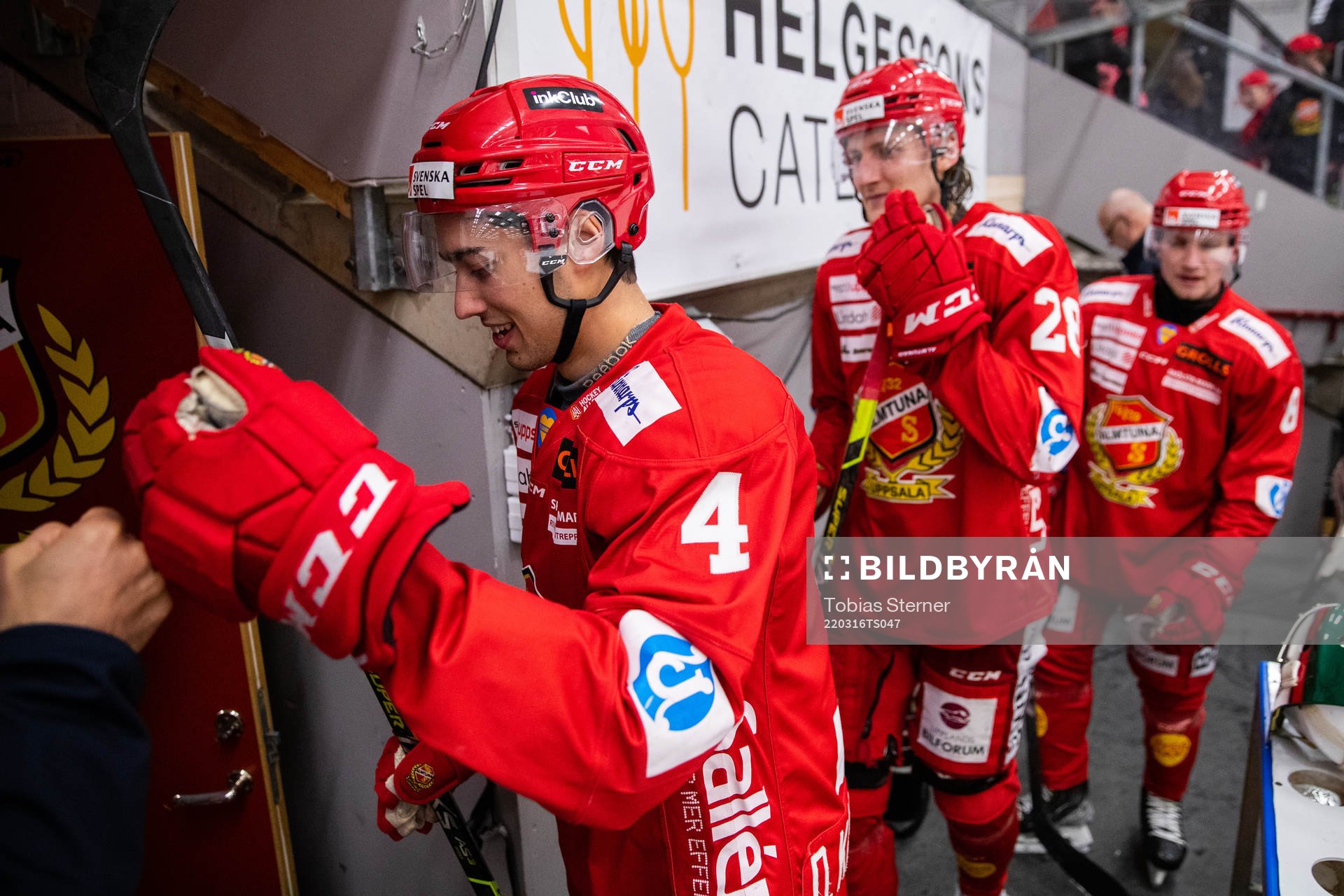 Almtunas David Karlström jublar