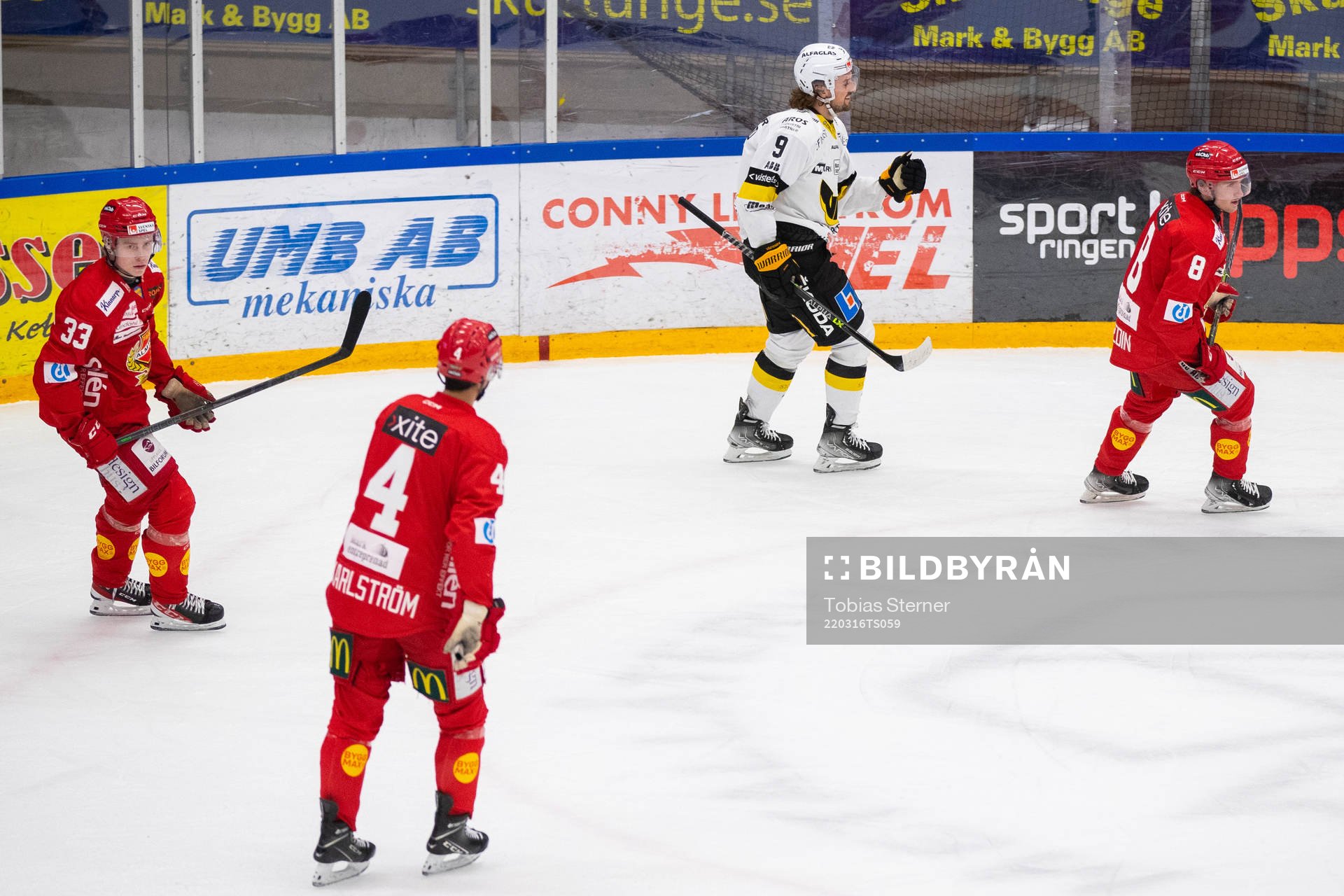 Västerås Mikael Frycklund jublar