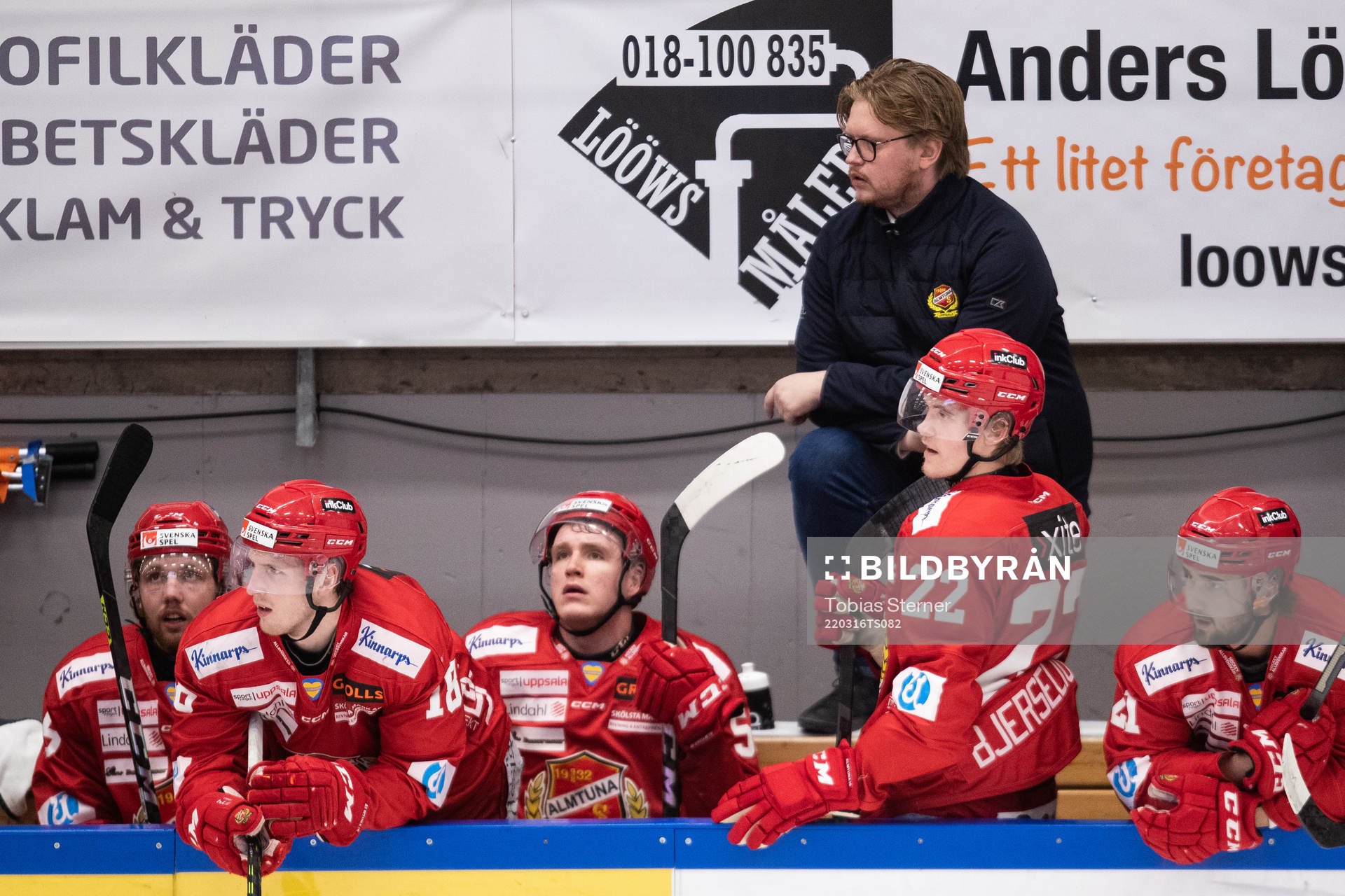 Almtunas tränare Jimmy Anderström