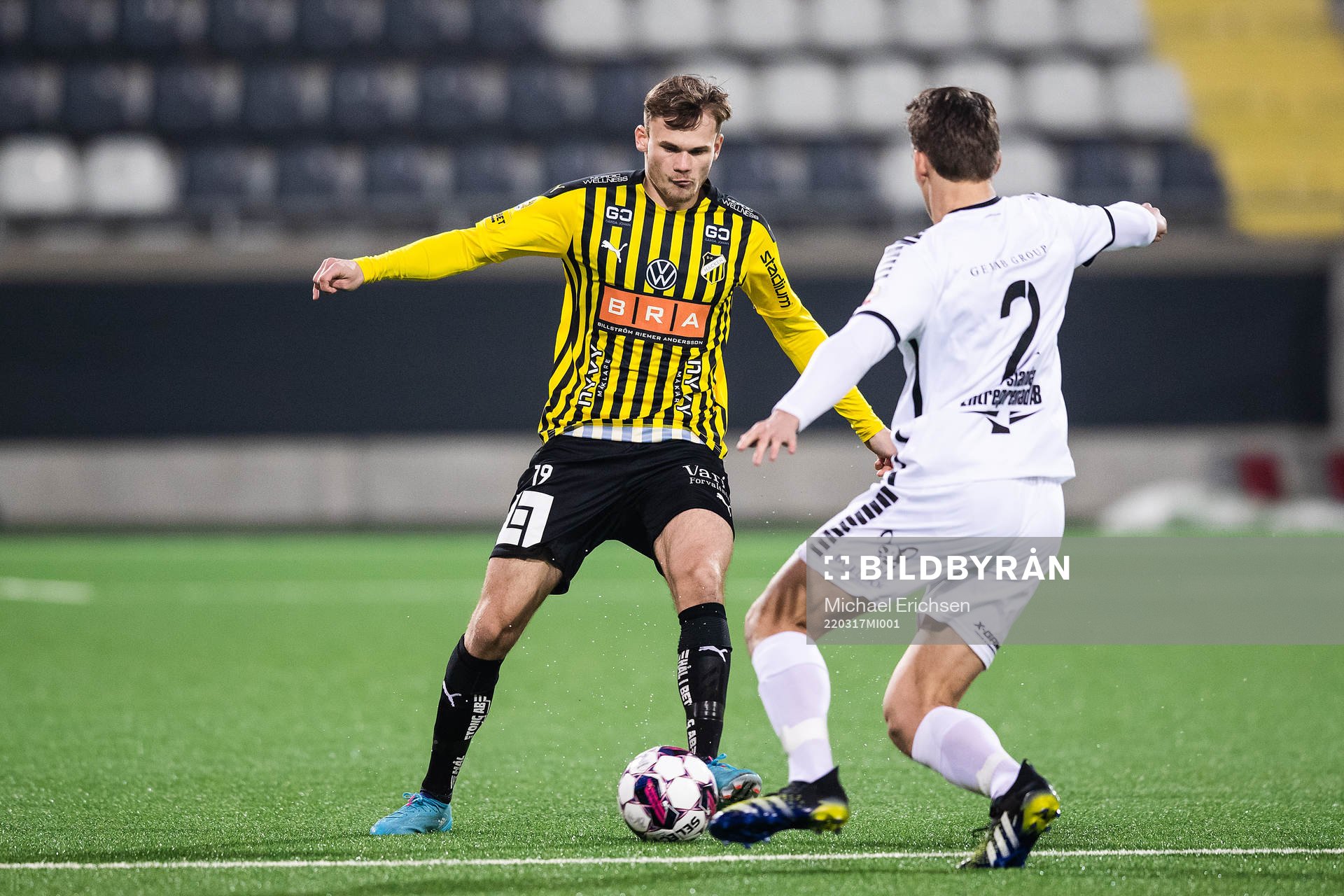 Häckens Oscar Uddenäs och Utsiktens Wilhelm Nilsson