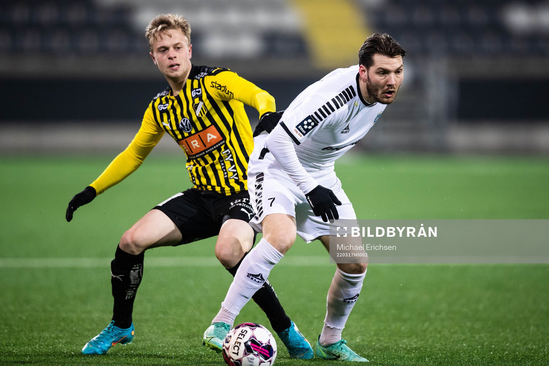 Häckens Tomas Totland och Utsiktens Karl Bohm