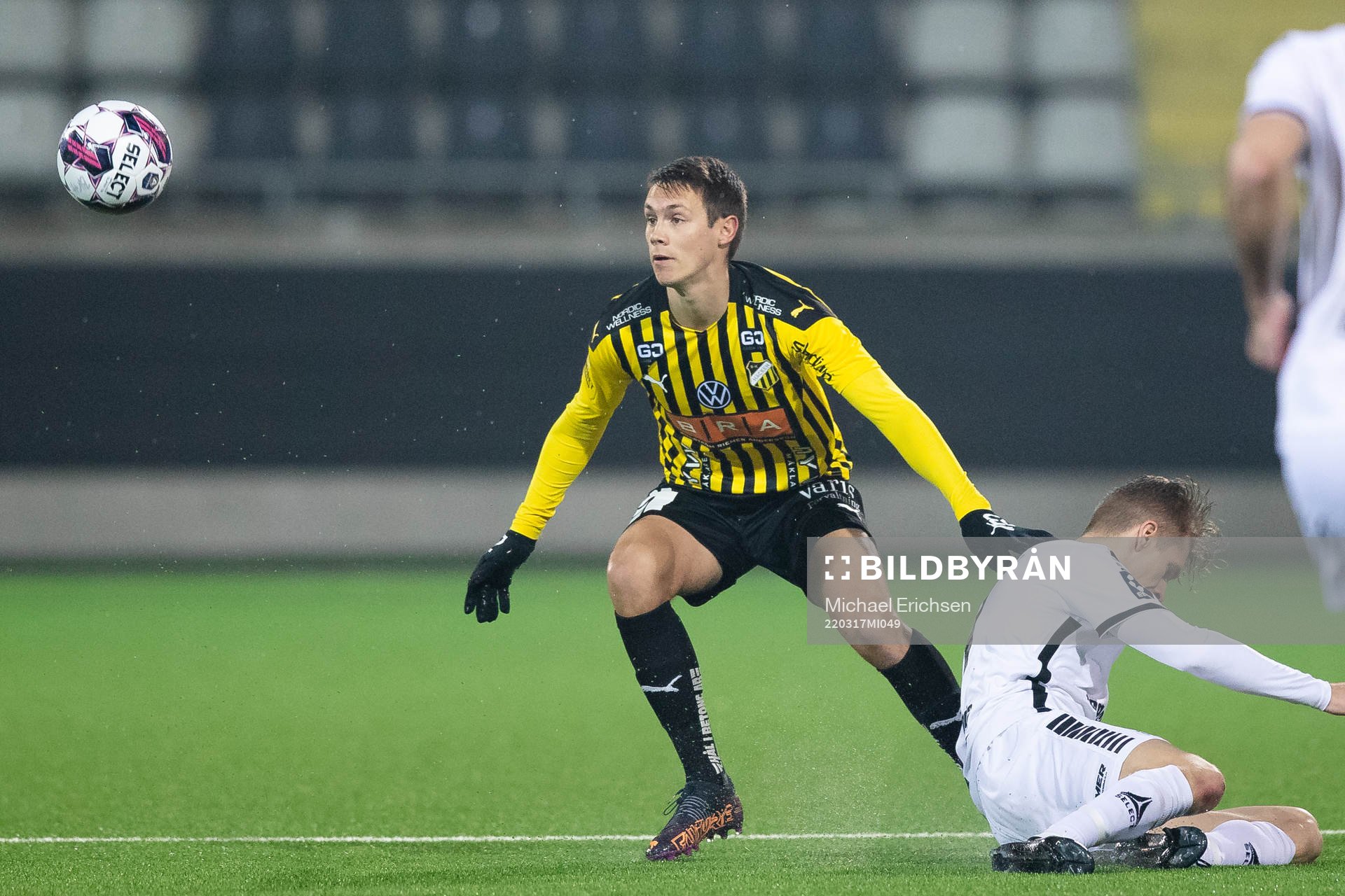 Häckens Tobias Carlsson och Utsiktens Lucas Hedlund
