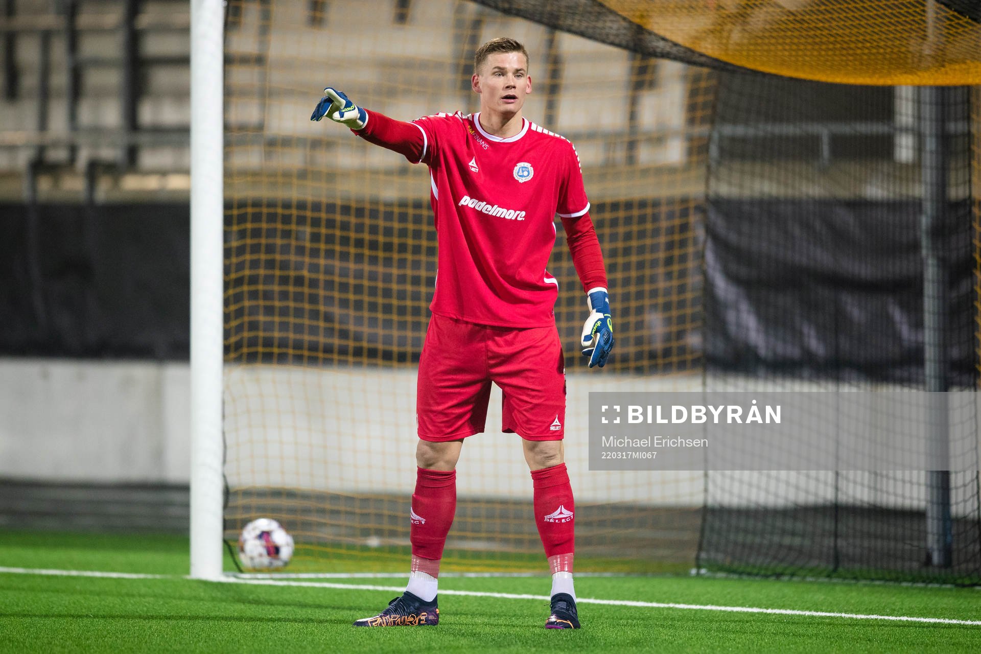 Utsiktens målvakt Johan Brattberg