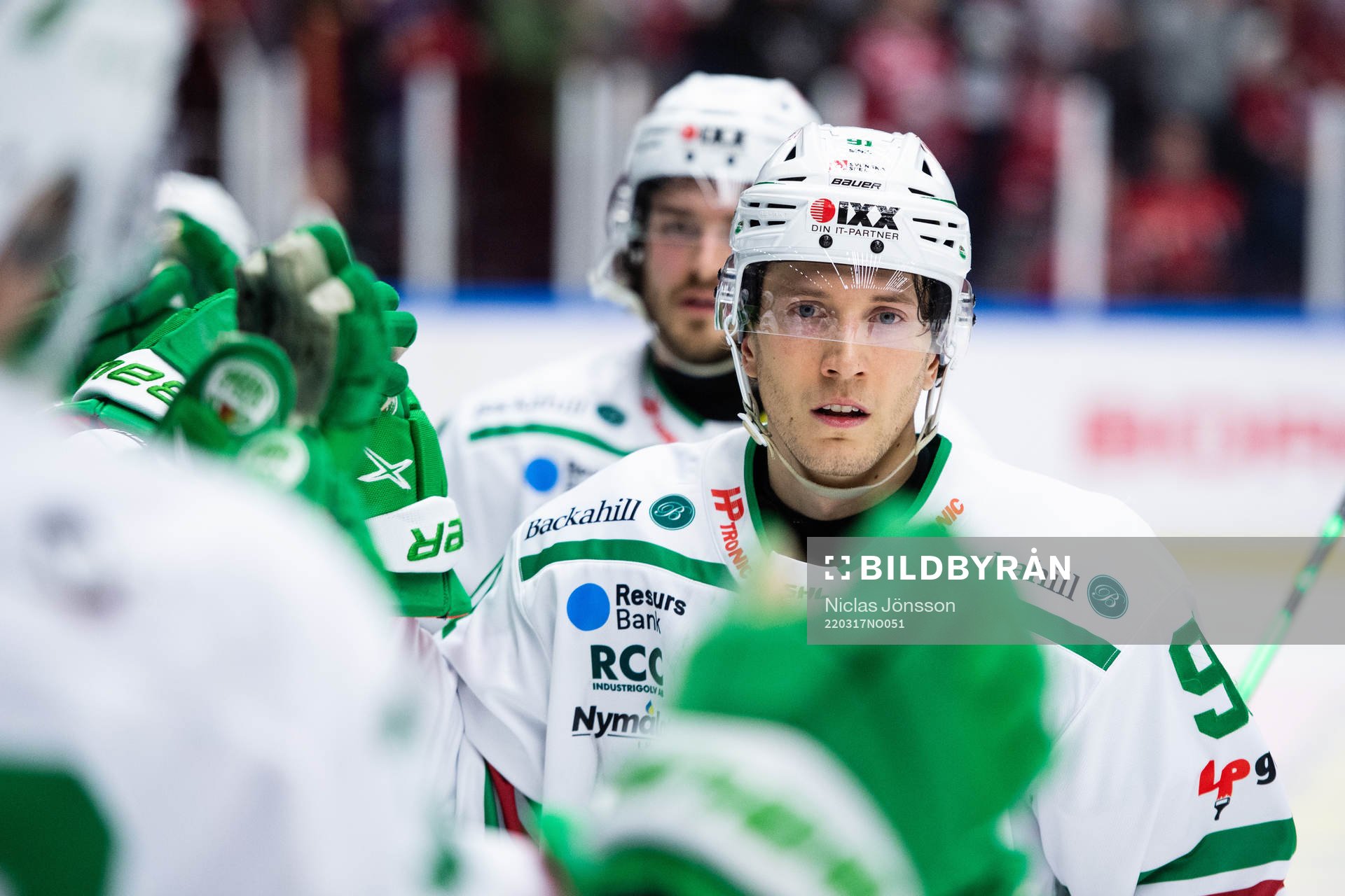 Rögles Adam Tambellini jublar