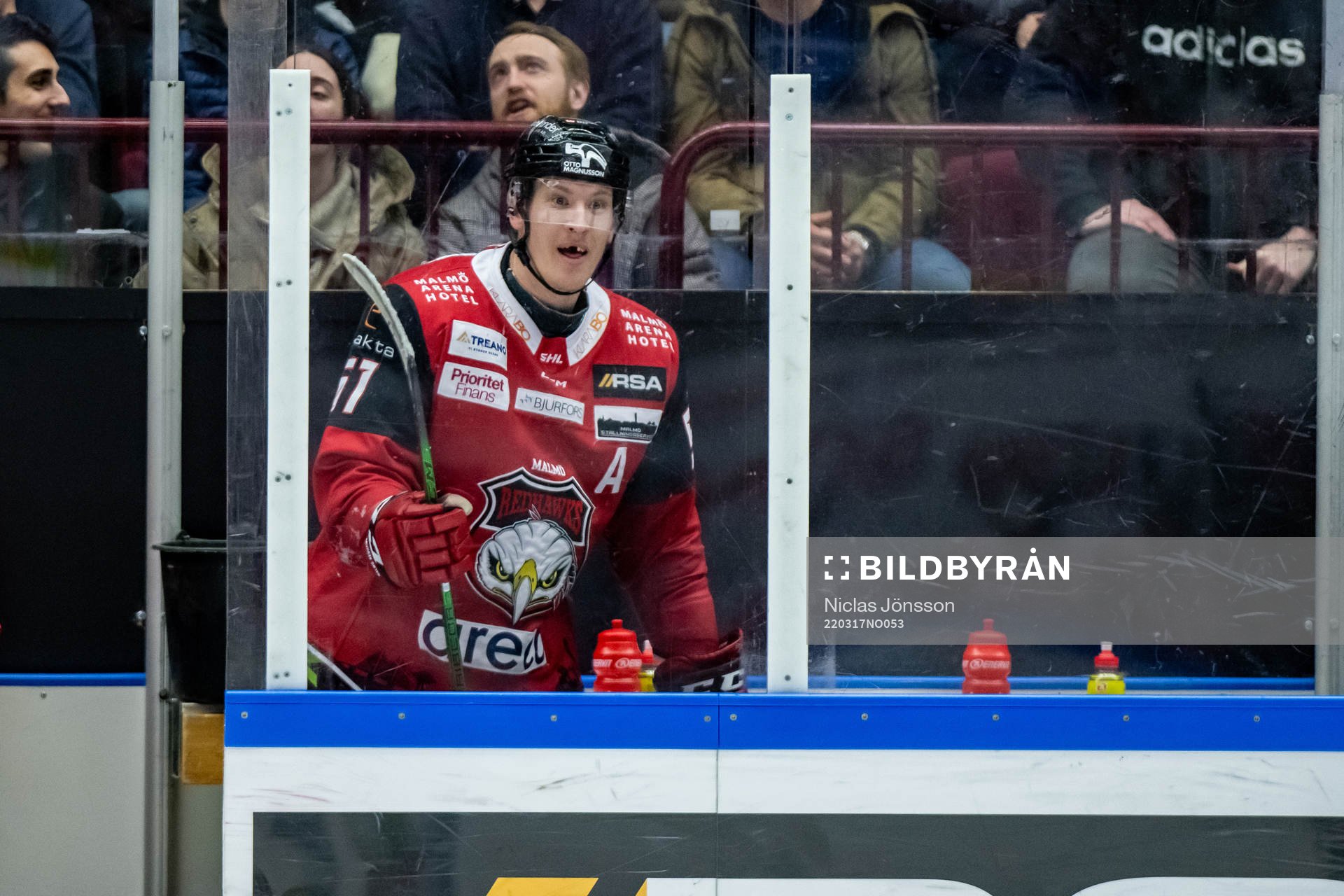 Malmö Redhawks Emil Sylvegård