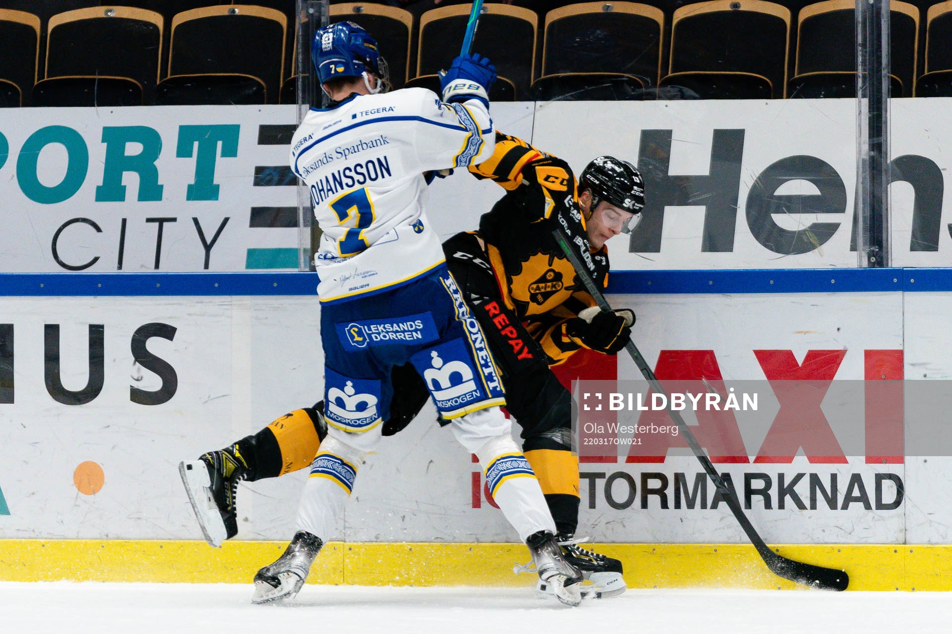 Leksands Benjamin Thomas och Skellefteås Stefan Loibl