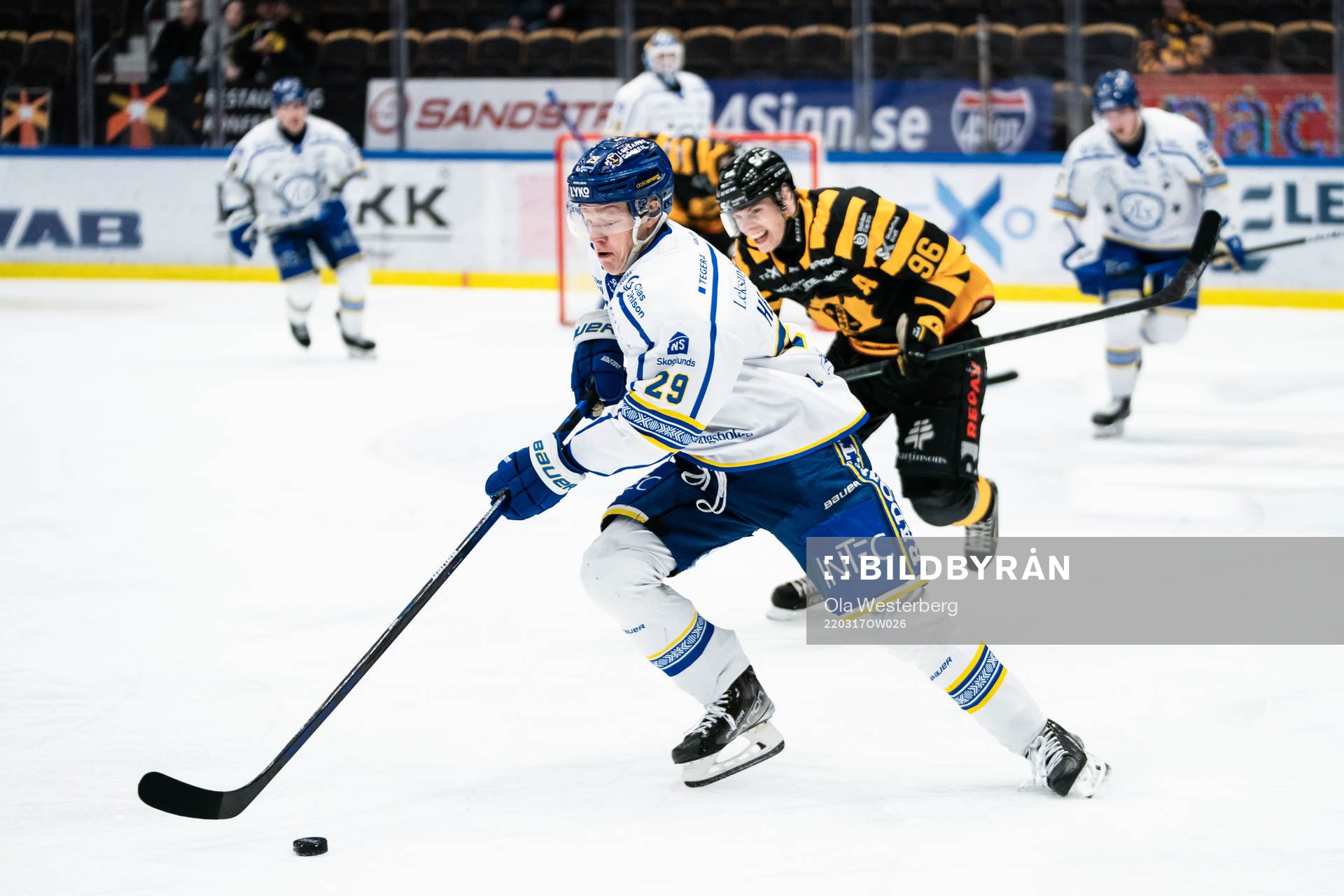 Leksands Emil Heineman och Skellefteås Rickard Hugg