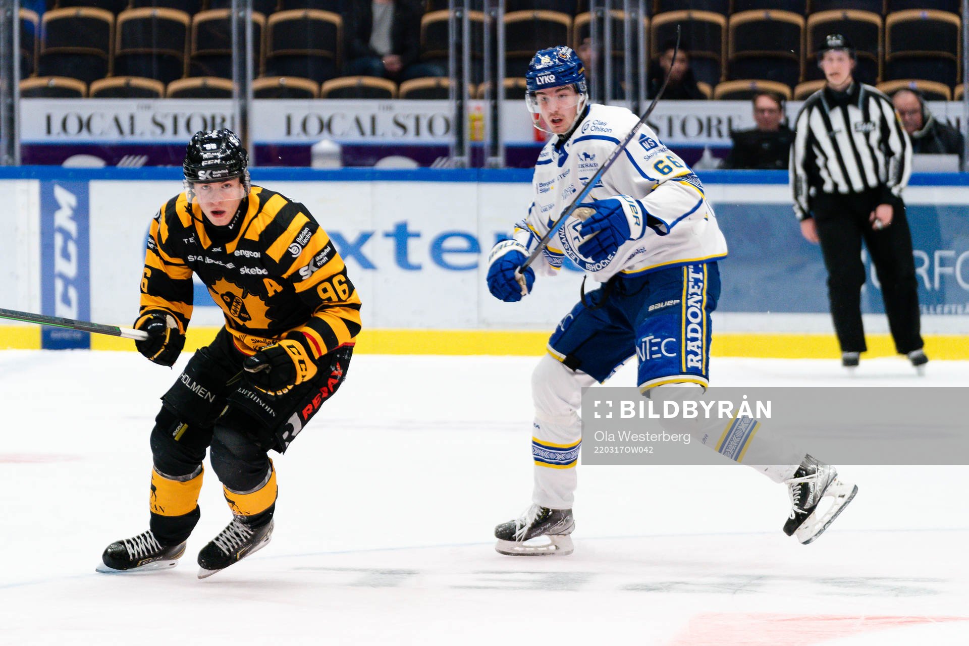 Skellefteås Rickard Hugg och Leksands Nils Åman
