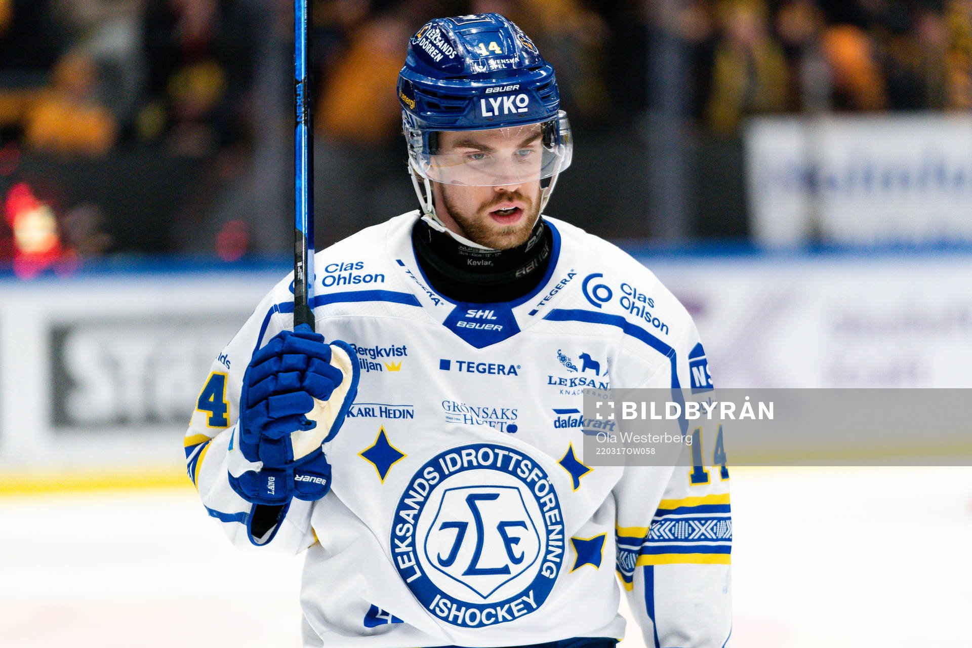 Leksands Oskar Lang deppar