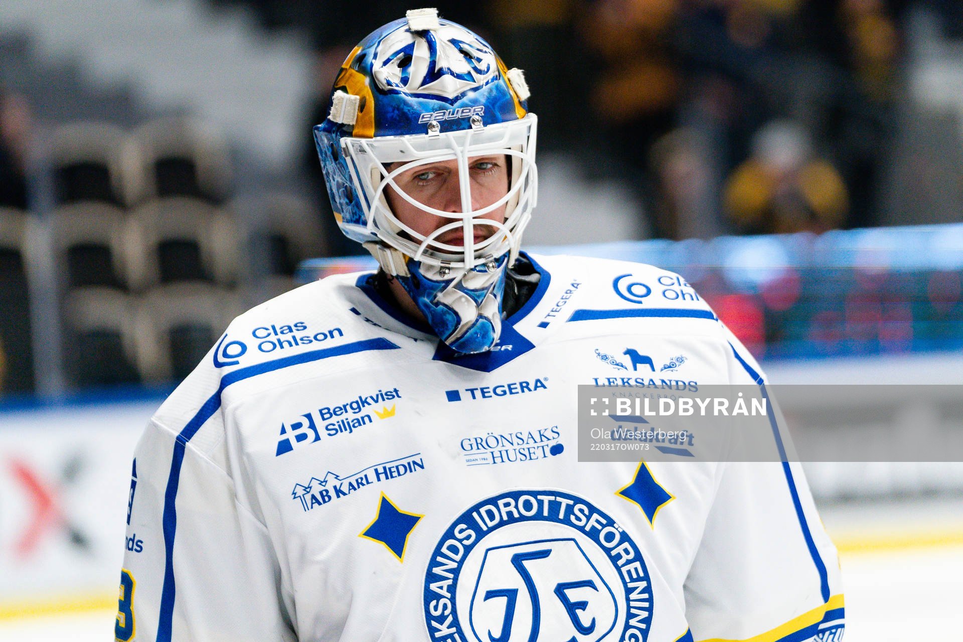 Leksands målvakt Axel Brage
