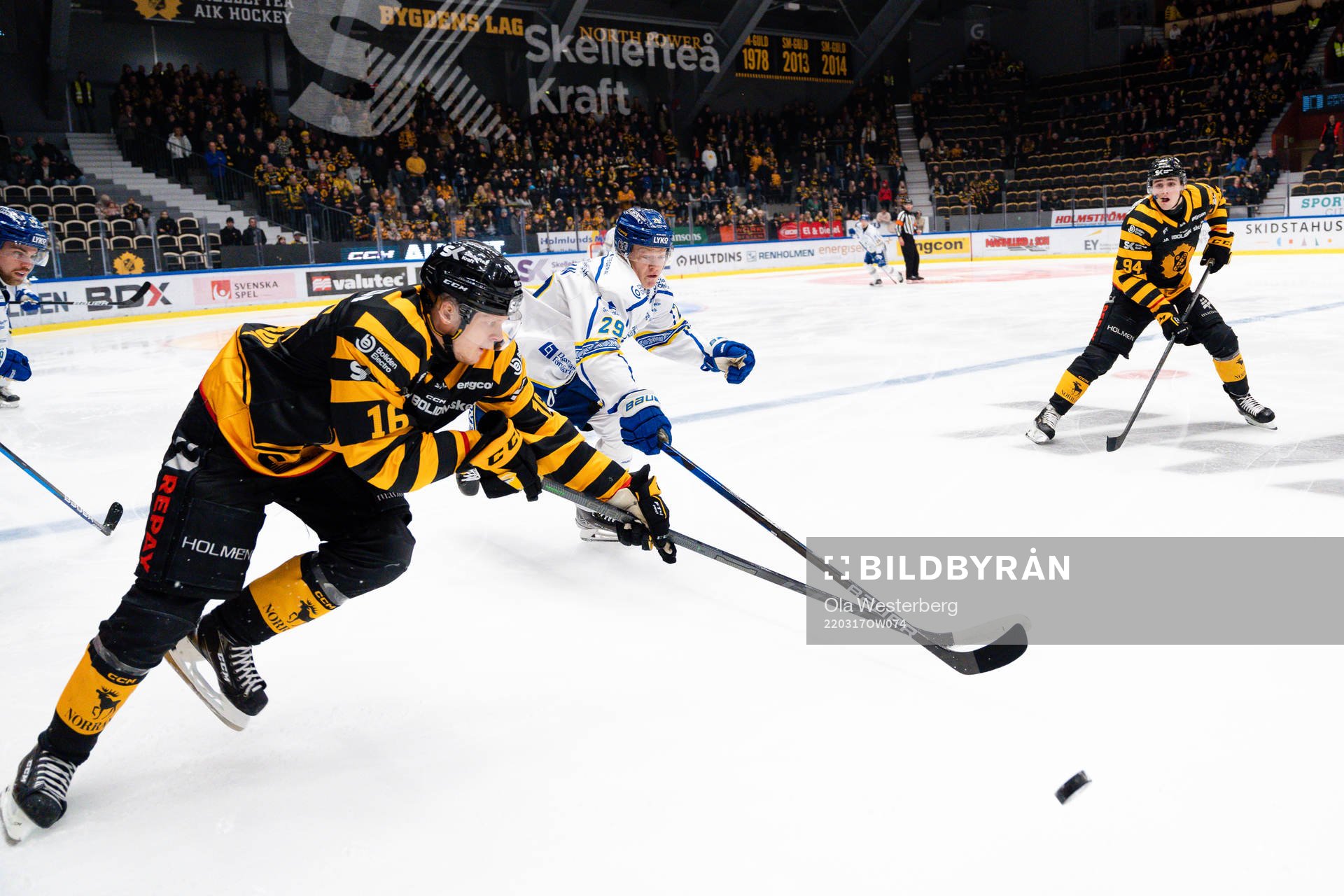 Skellefteås Linus Lindström och Linus Karlsson