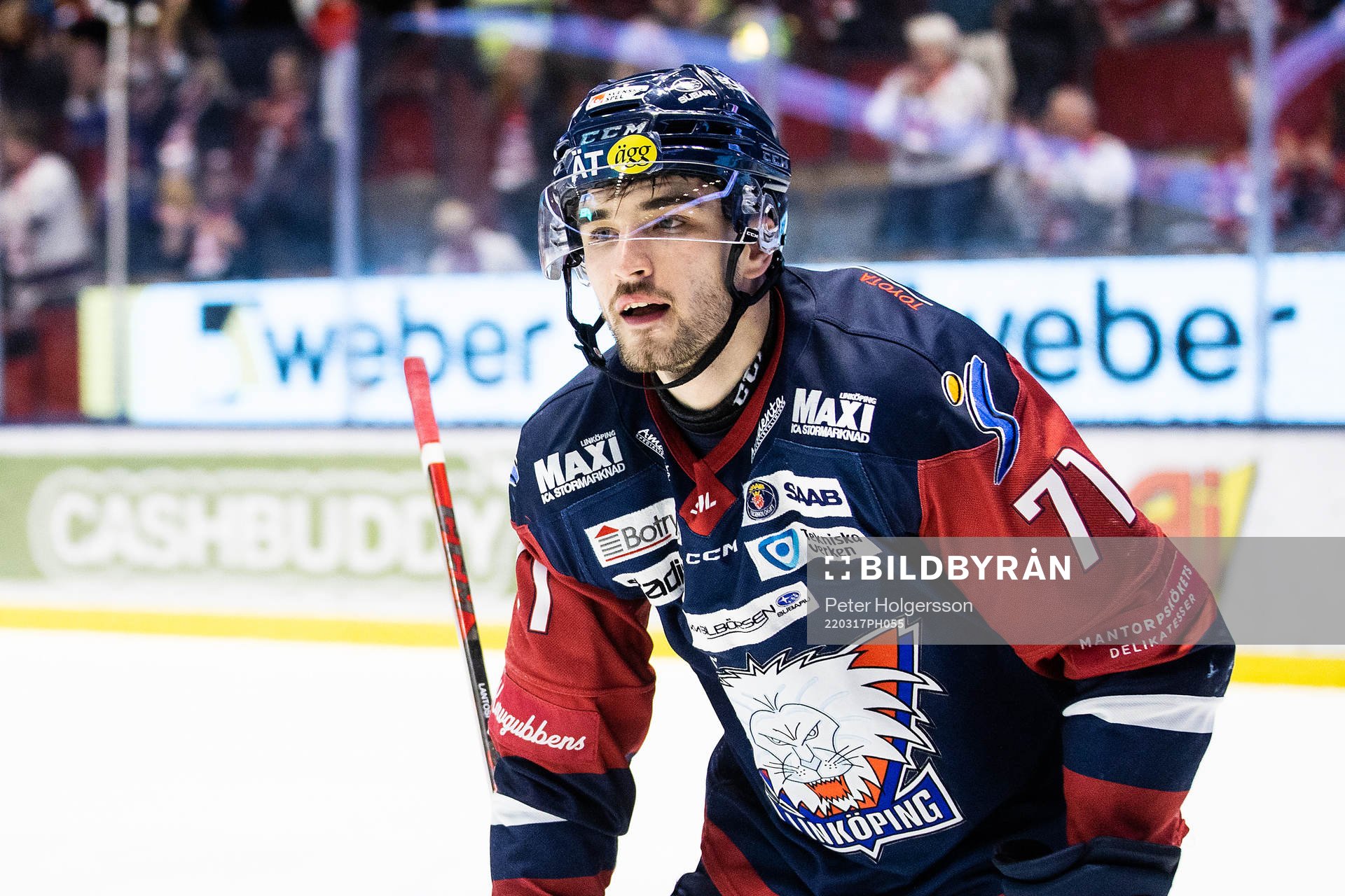 Linköpings Robert Lantosi jublar