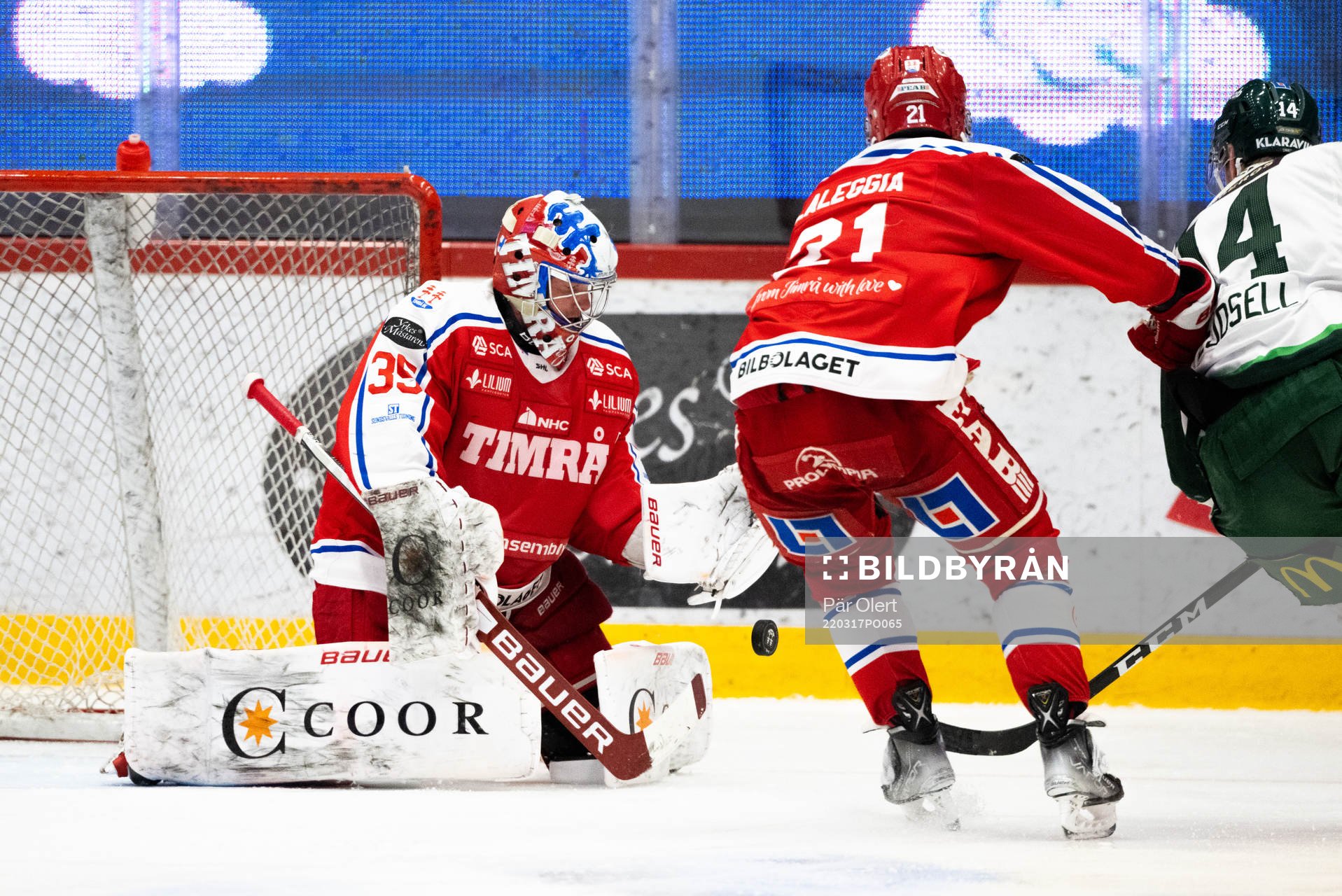 Timrås målvakt Sami Rajaniemi