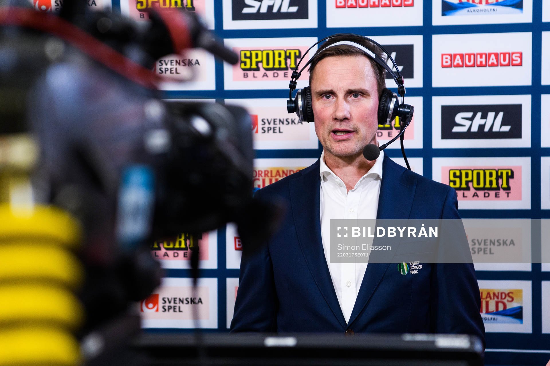 Frölundas tränare Roger Rönnberg