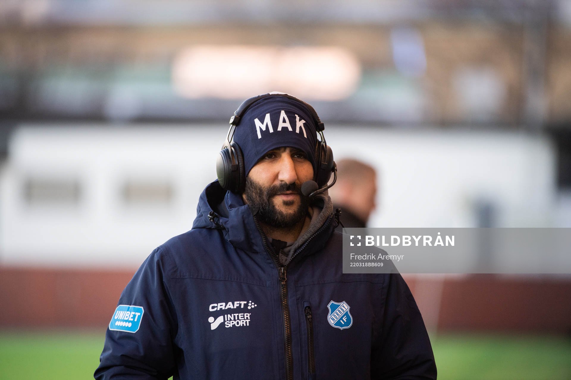 Norrbys manager Mak Lind