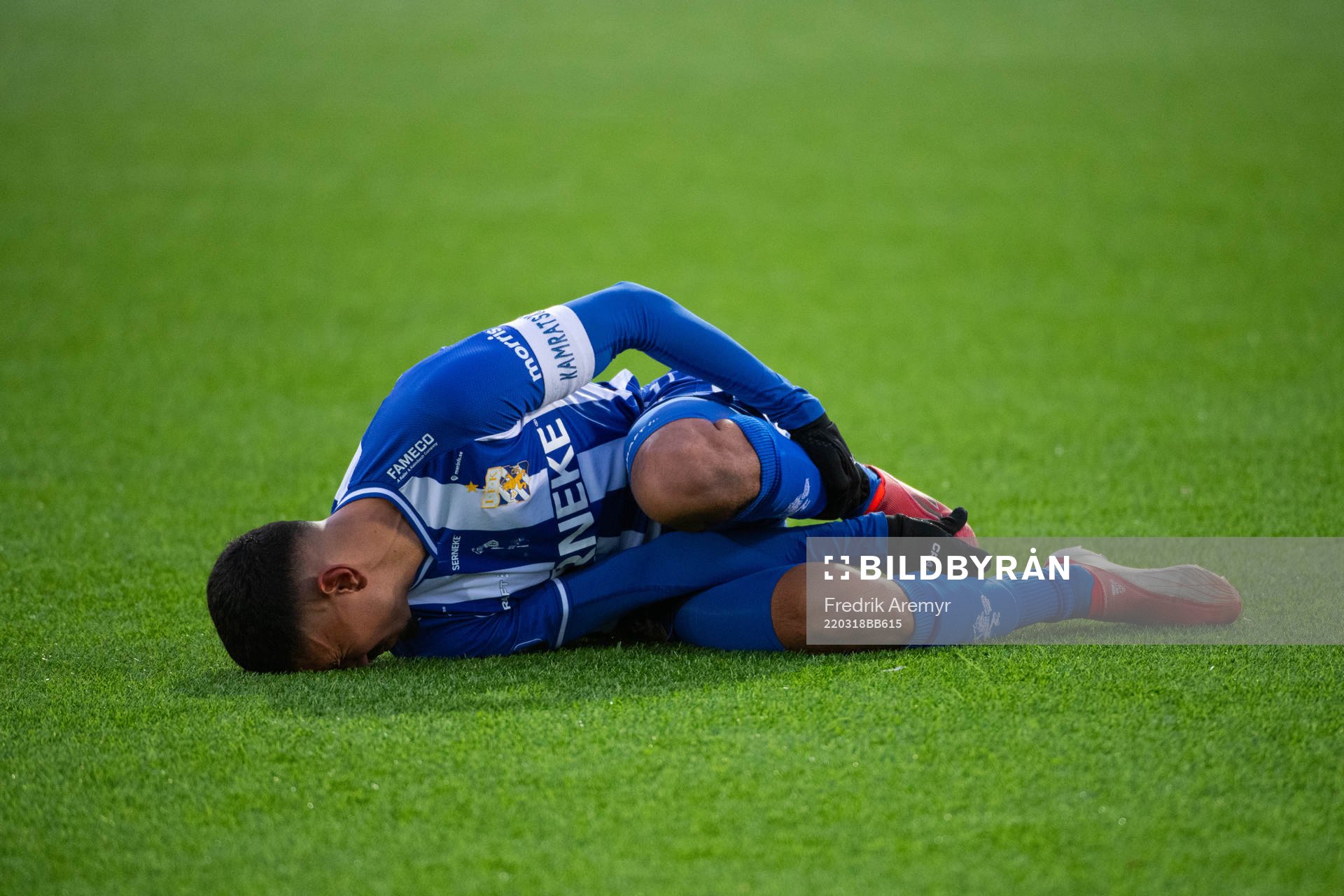 IFK Göteborgs Amir Al-Ammari har ont
