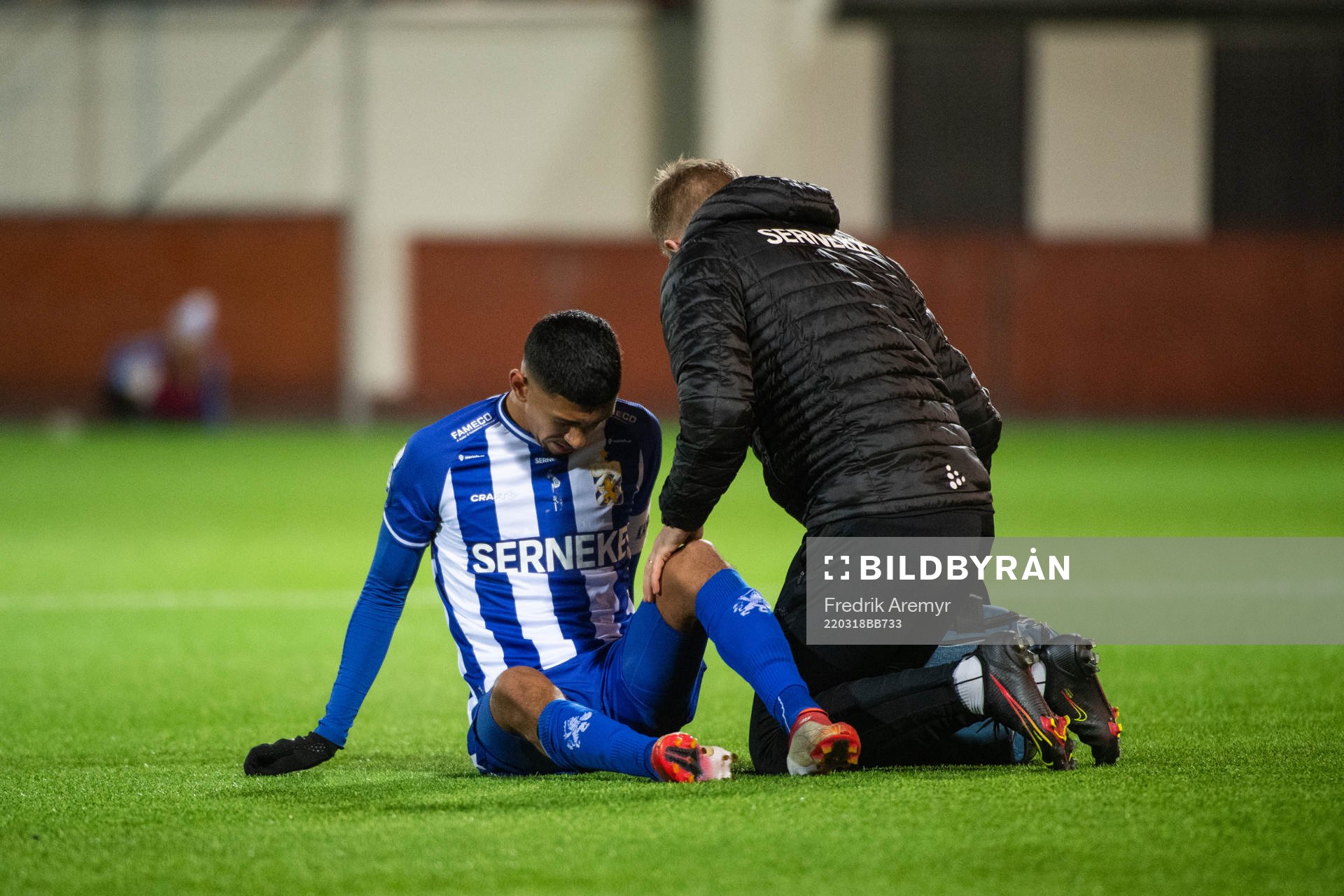 IFK Göteborgs Amir Al-Ammari  har ont