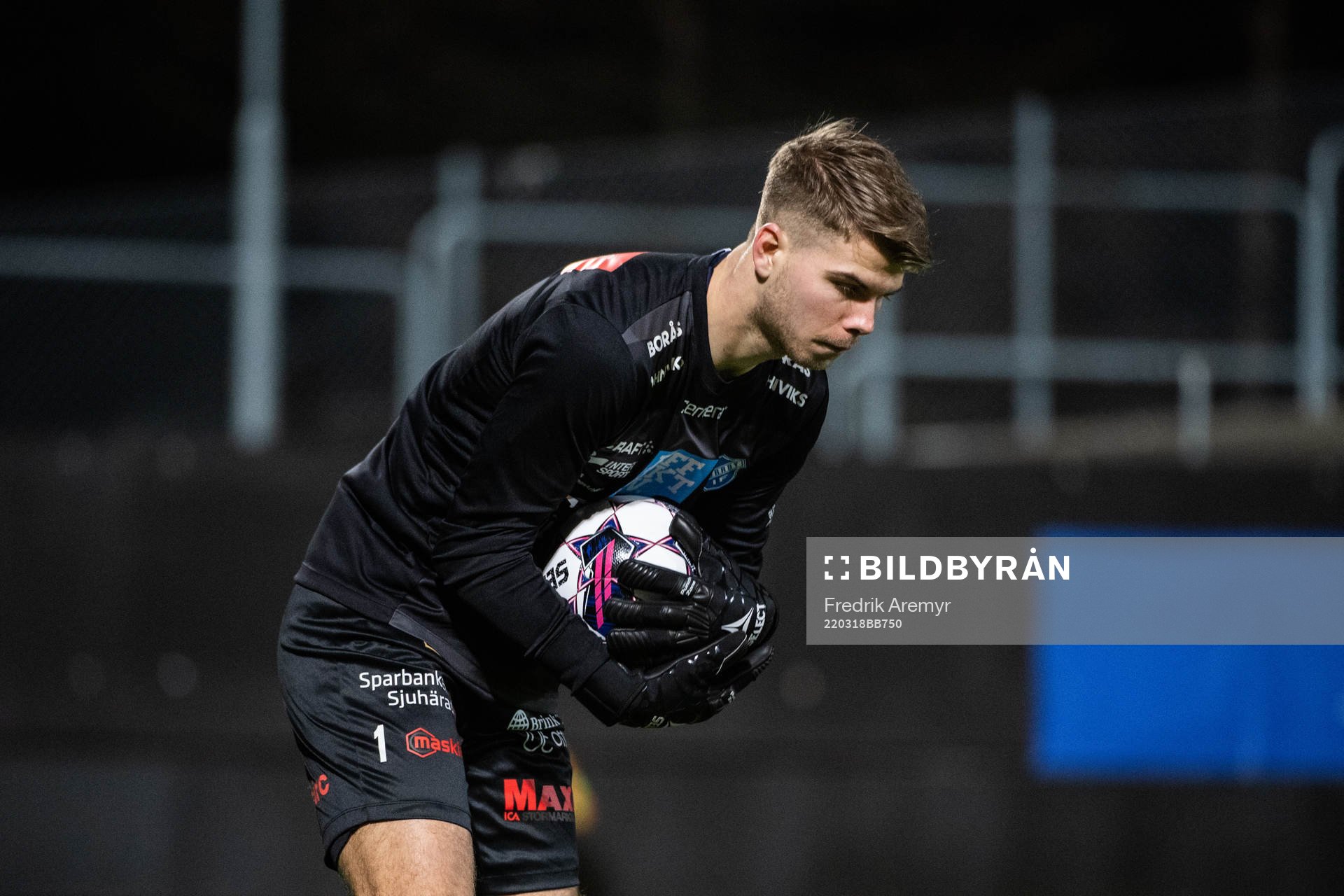 Norrbys målvakt Marcus Alexandersson