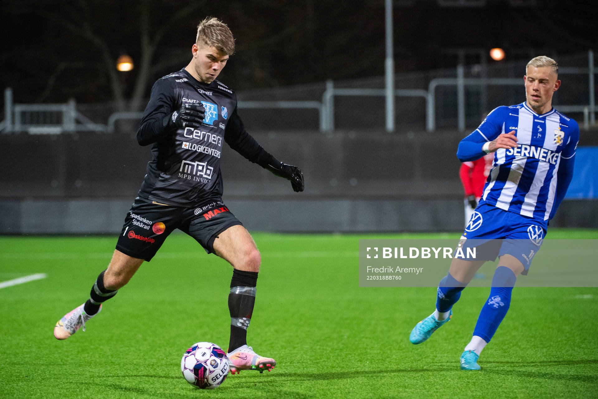 Norrbys målvakt Marcus Alexandersson