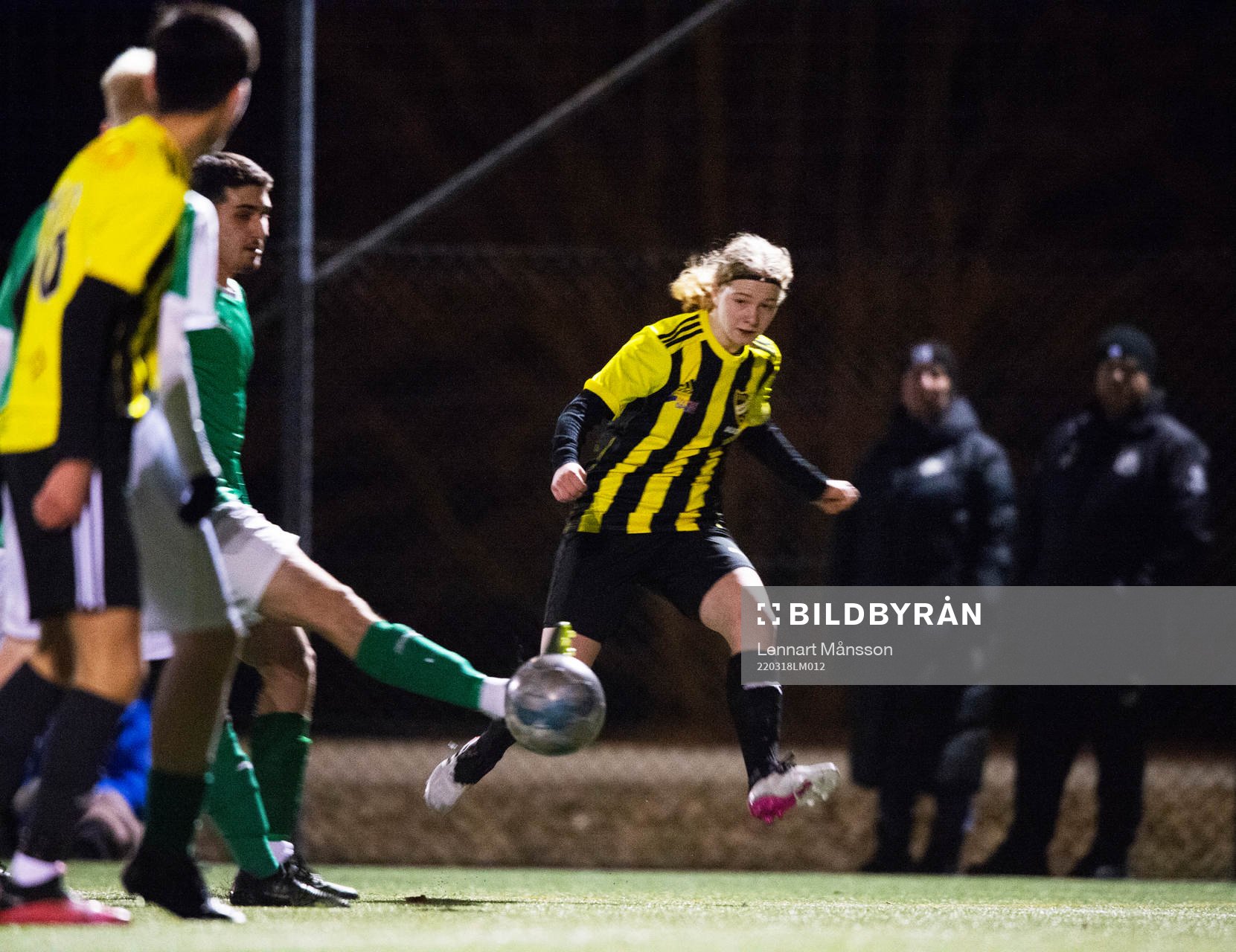 IFK Hässleholms Hanna Sjödahl i matchen för U16 mellan