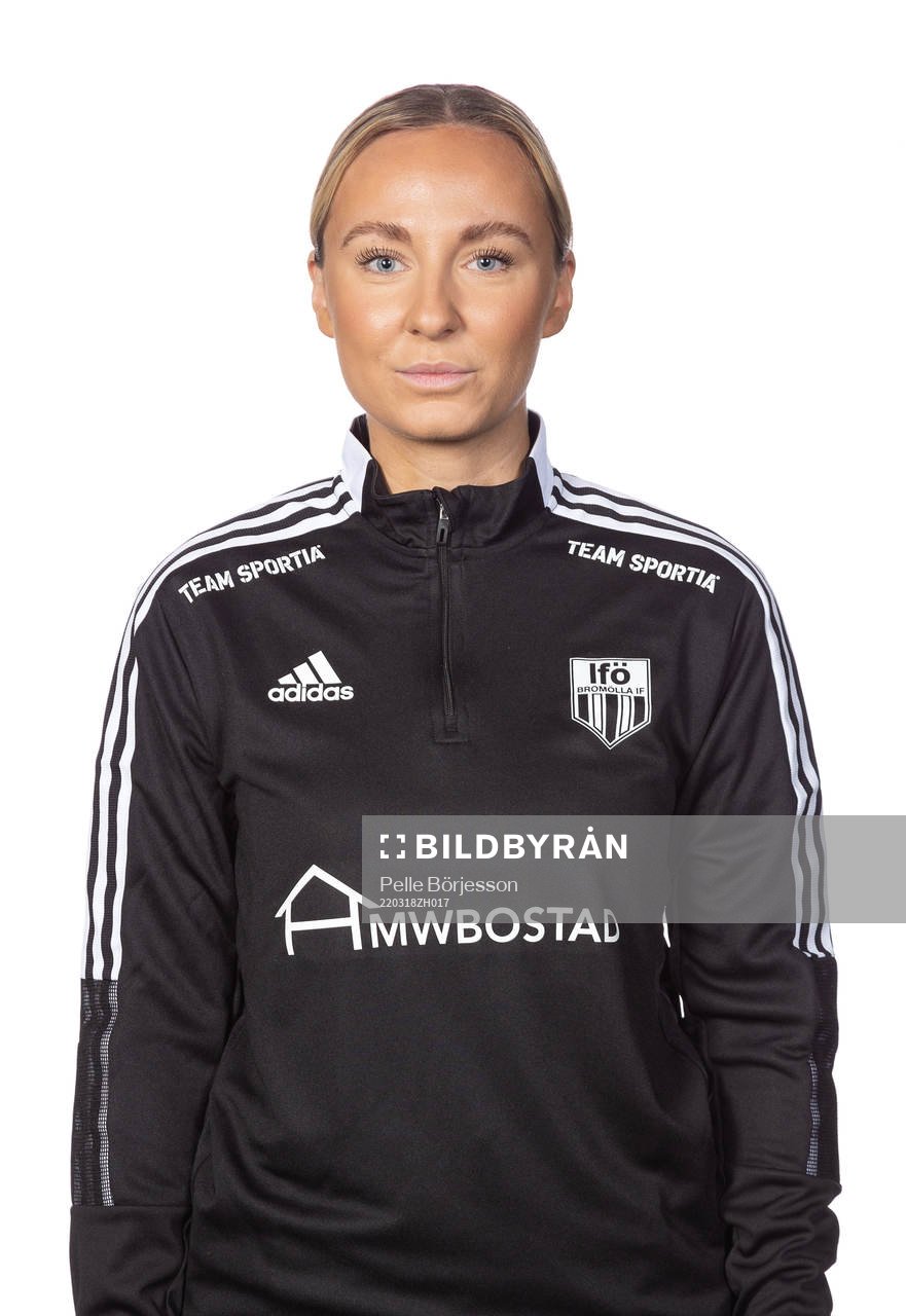 Bromöllas Players manager Kajsa Andersson