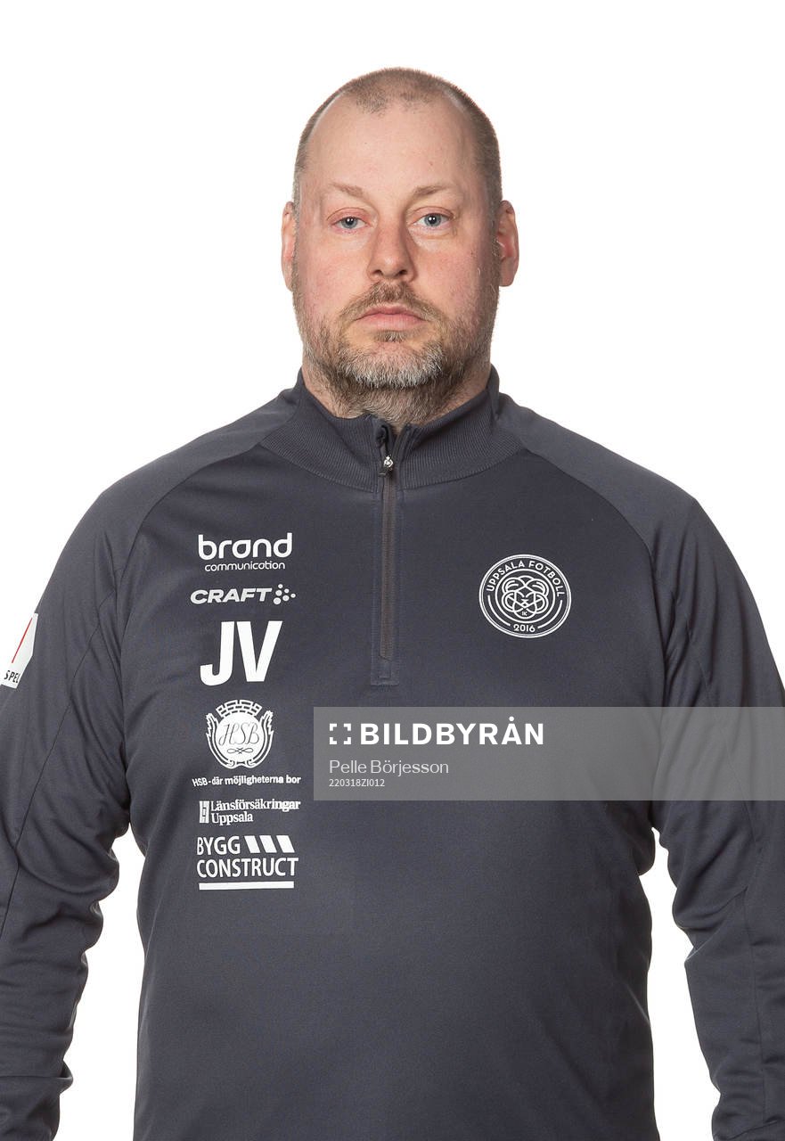 Uppsalas Jonas Valfridsson poserar för ett porträtt den 18 mars 2022 i Uppsala.