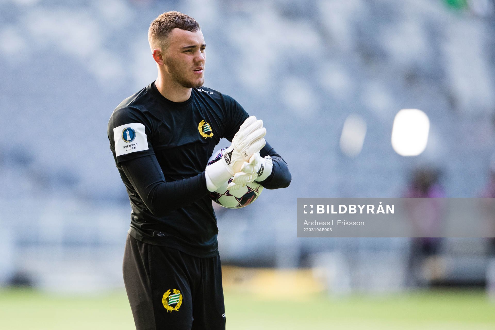 Hammarbys målvakt William Björklund