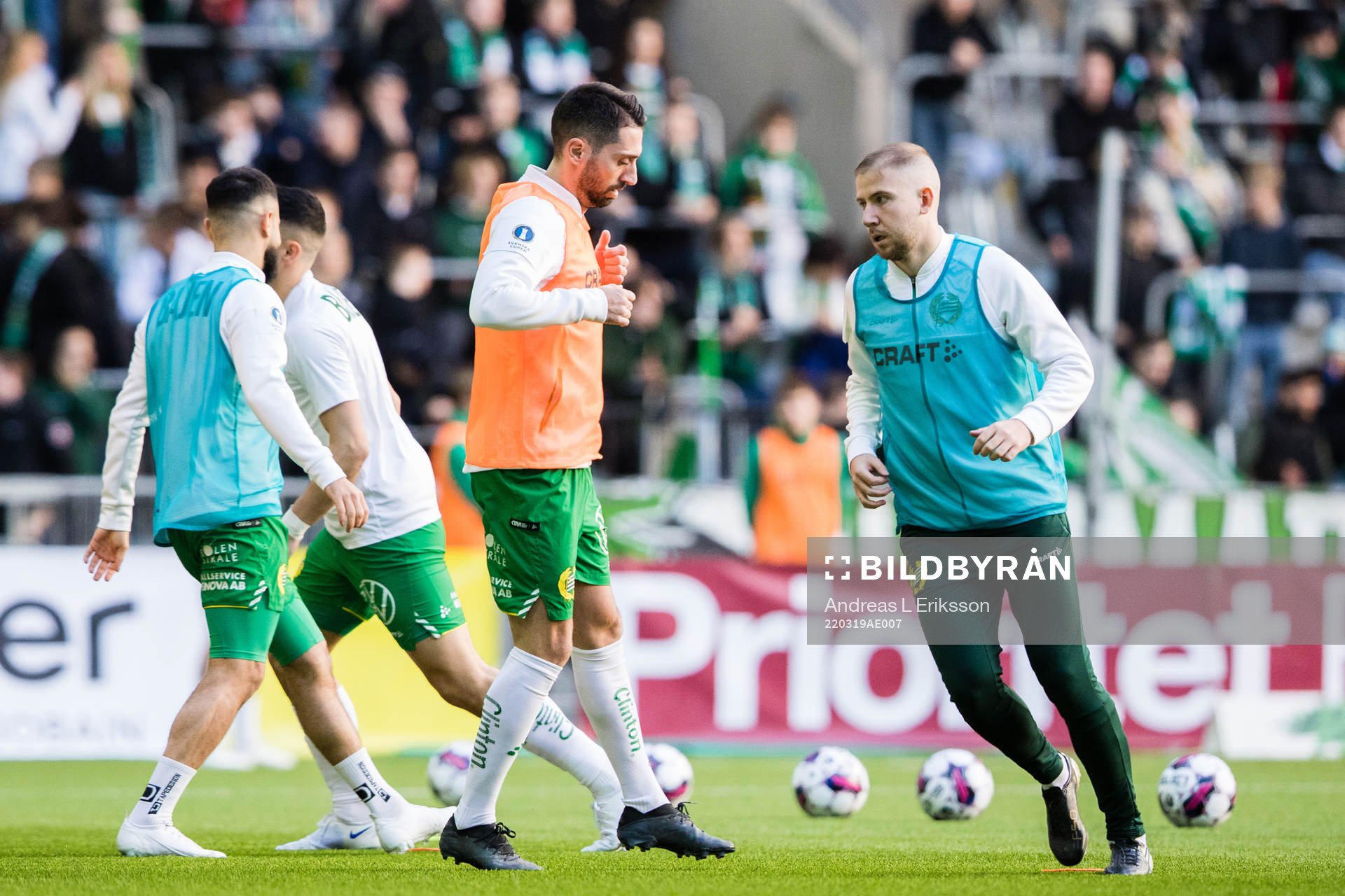Hammarbys Nahir Besara och Darijan Bojanic