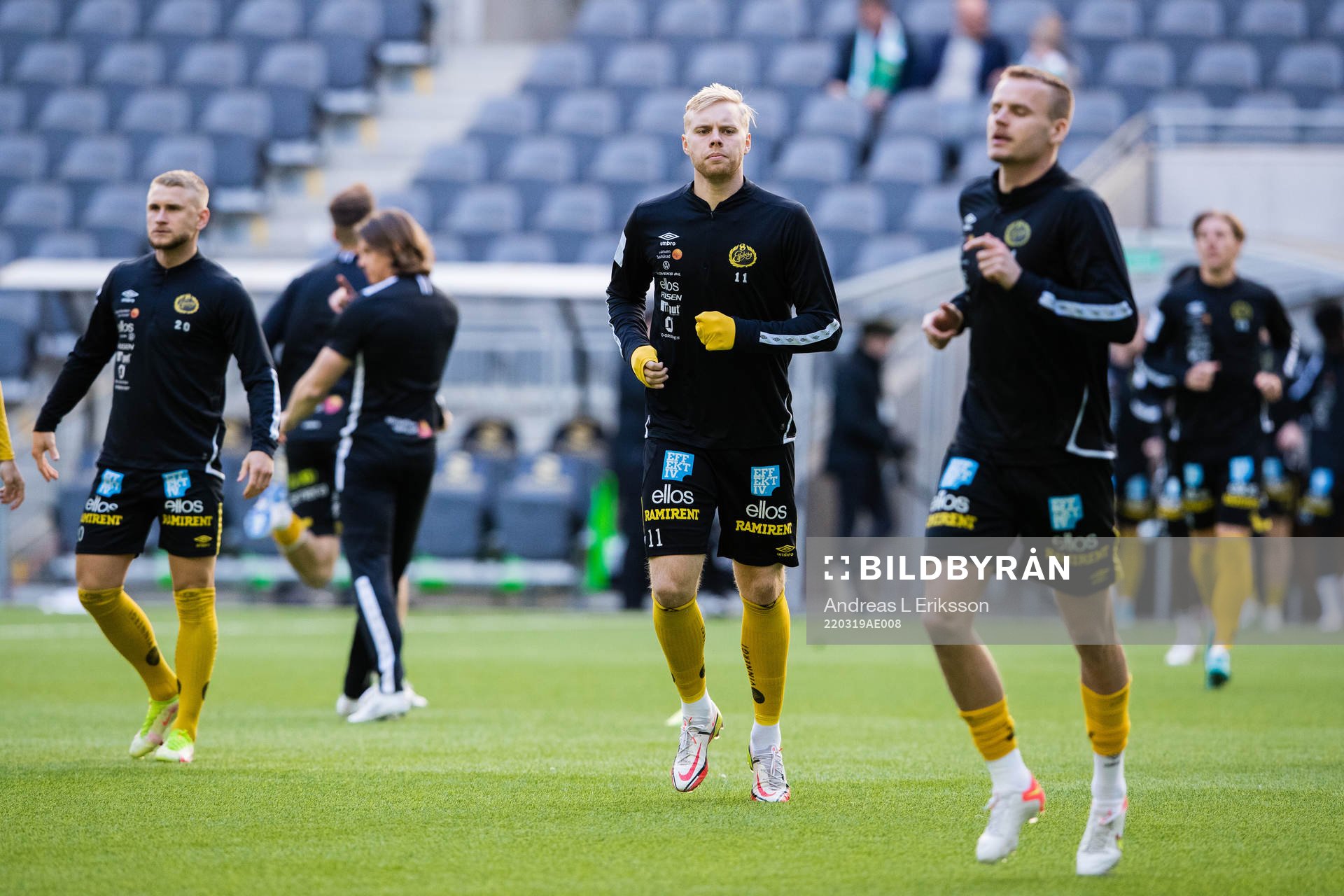 Elfsborgs Simon Strand, Sveinn Gudjohnsen och Gustav