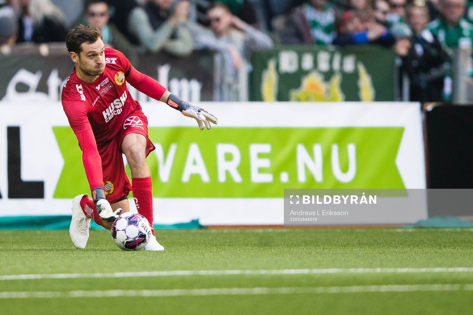 Hammarbys målvakt Davor Blazevic