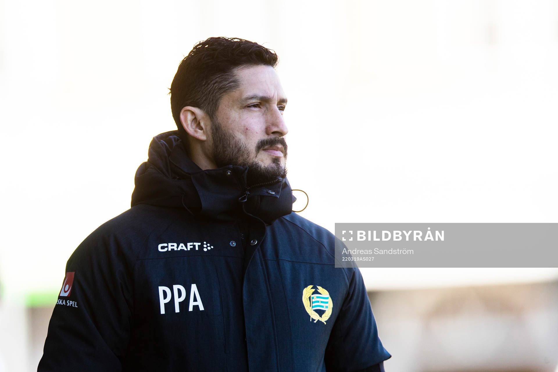 Hammarbys tränare Pablo Pinones-Arce