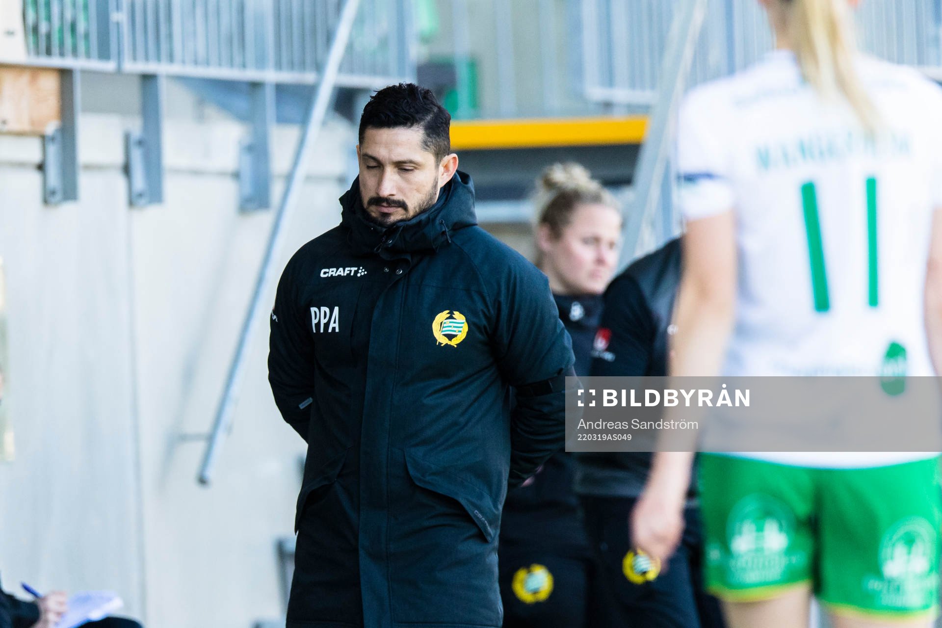 Hammarbys tränare Pablo Pinones-Arce