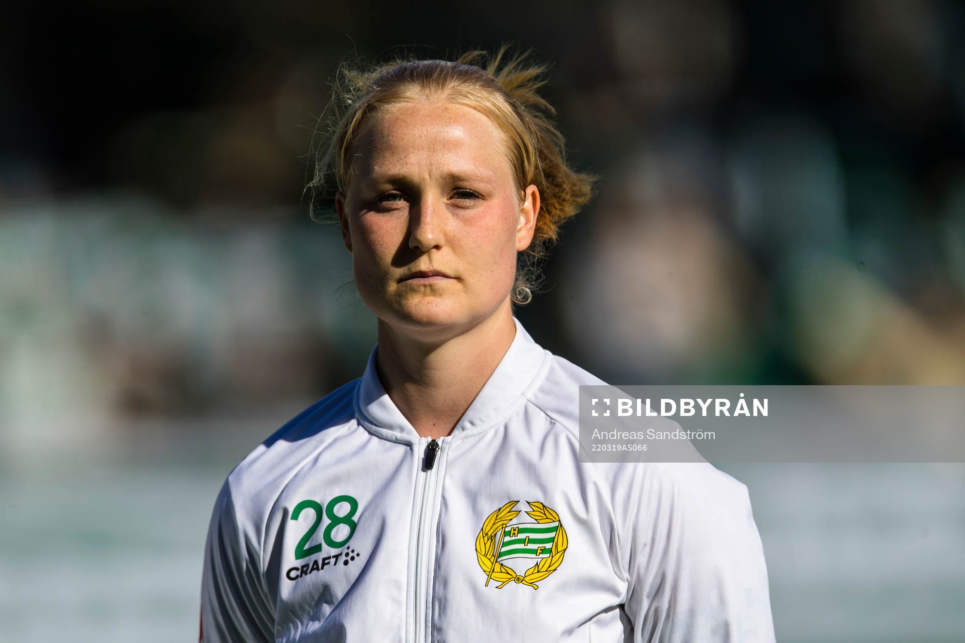 Hammarbys målvakt Katherine Ostergaard Larsen