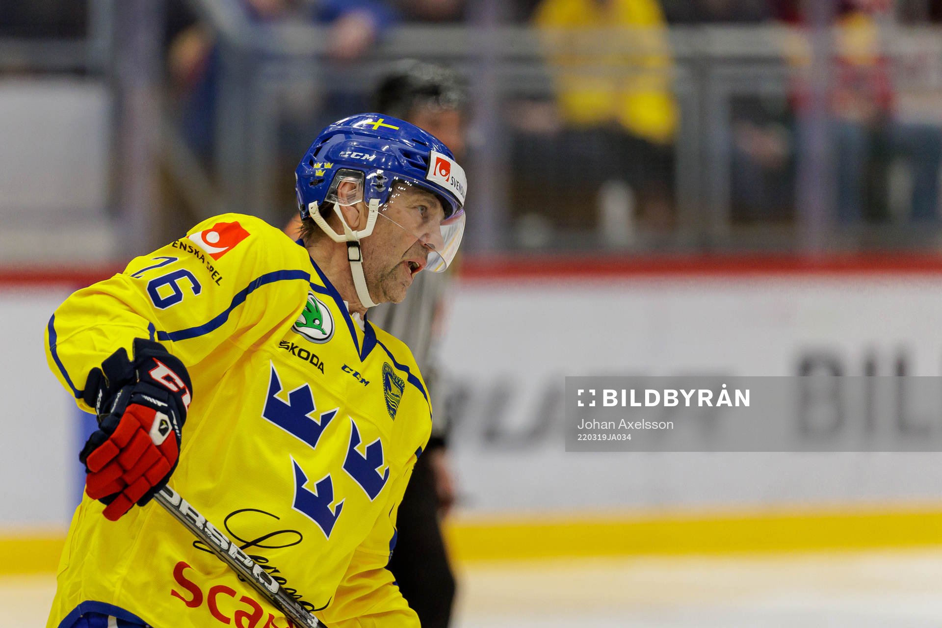 Tre kronor legends Mats Näslund