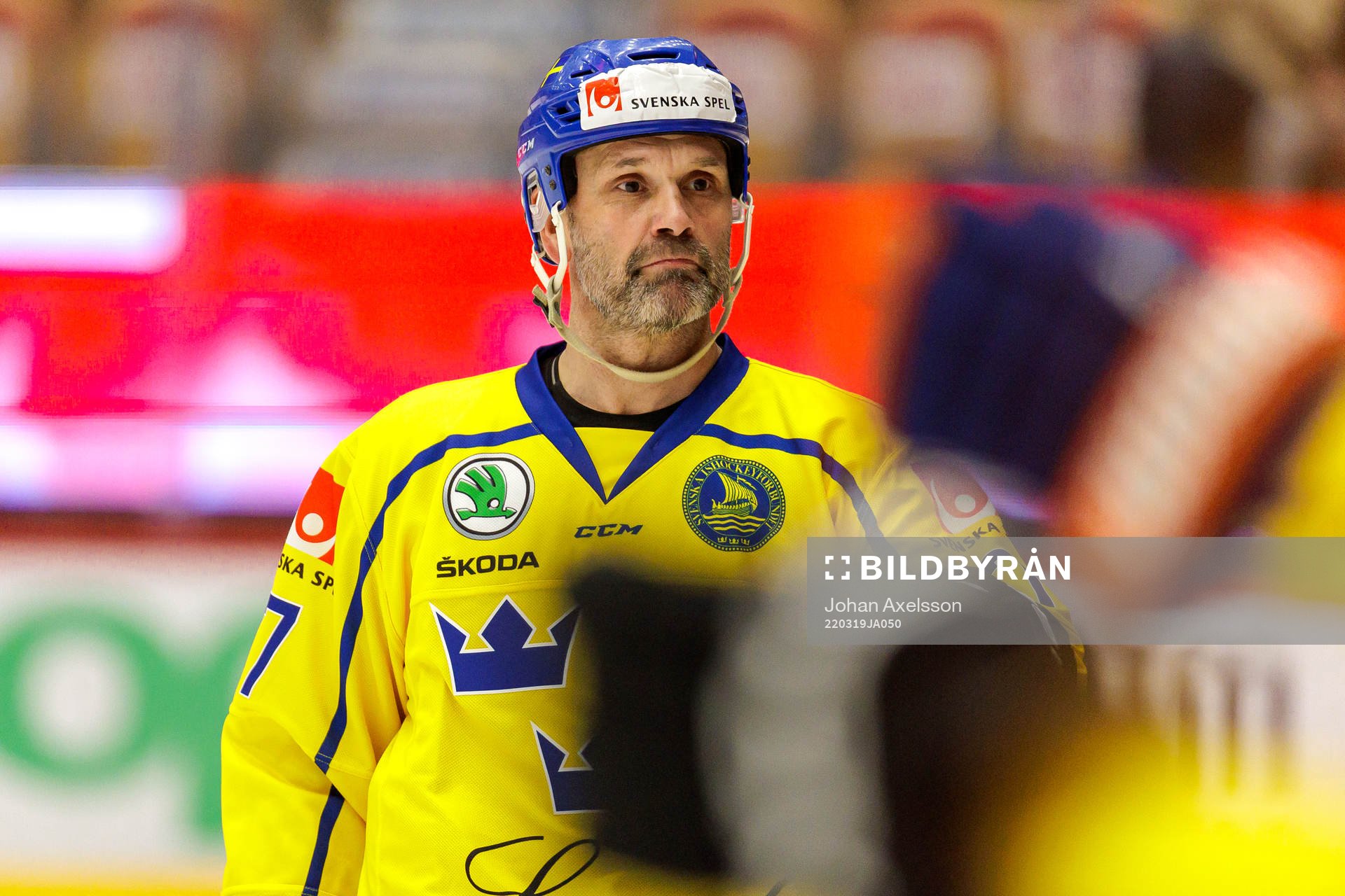 Tre kronor legends Tommy Sjödin jublar