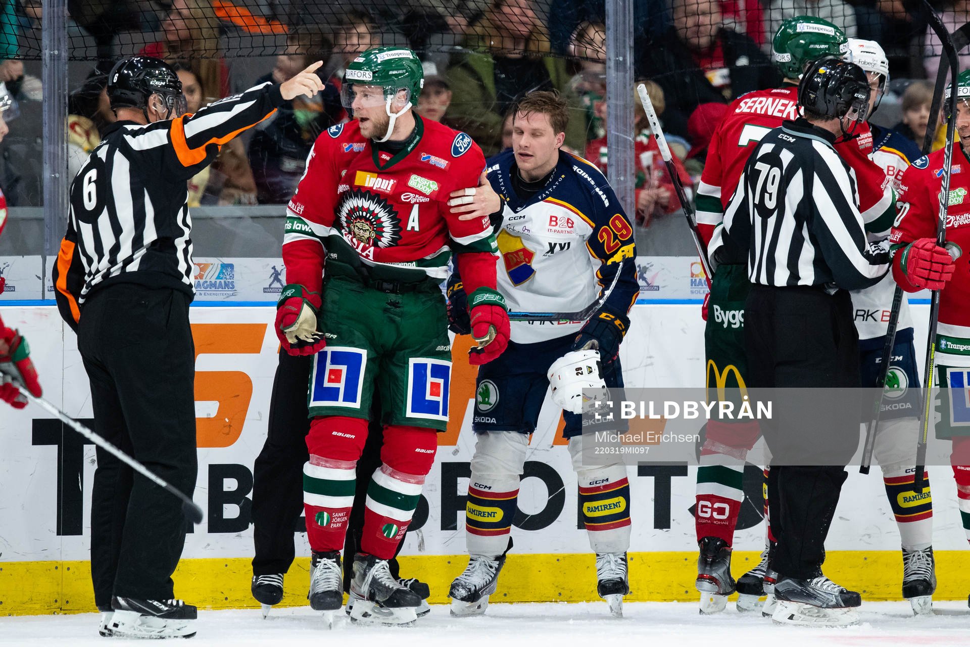 Frölundas Christian Folin visas ut