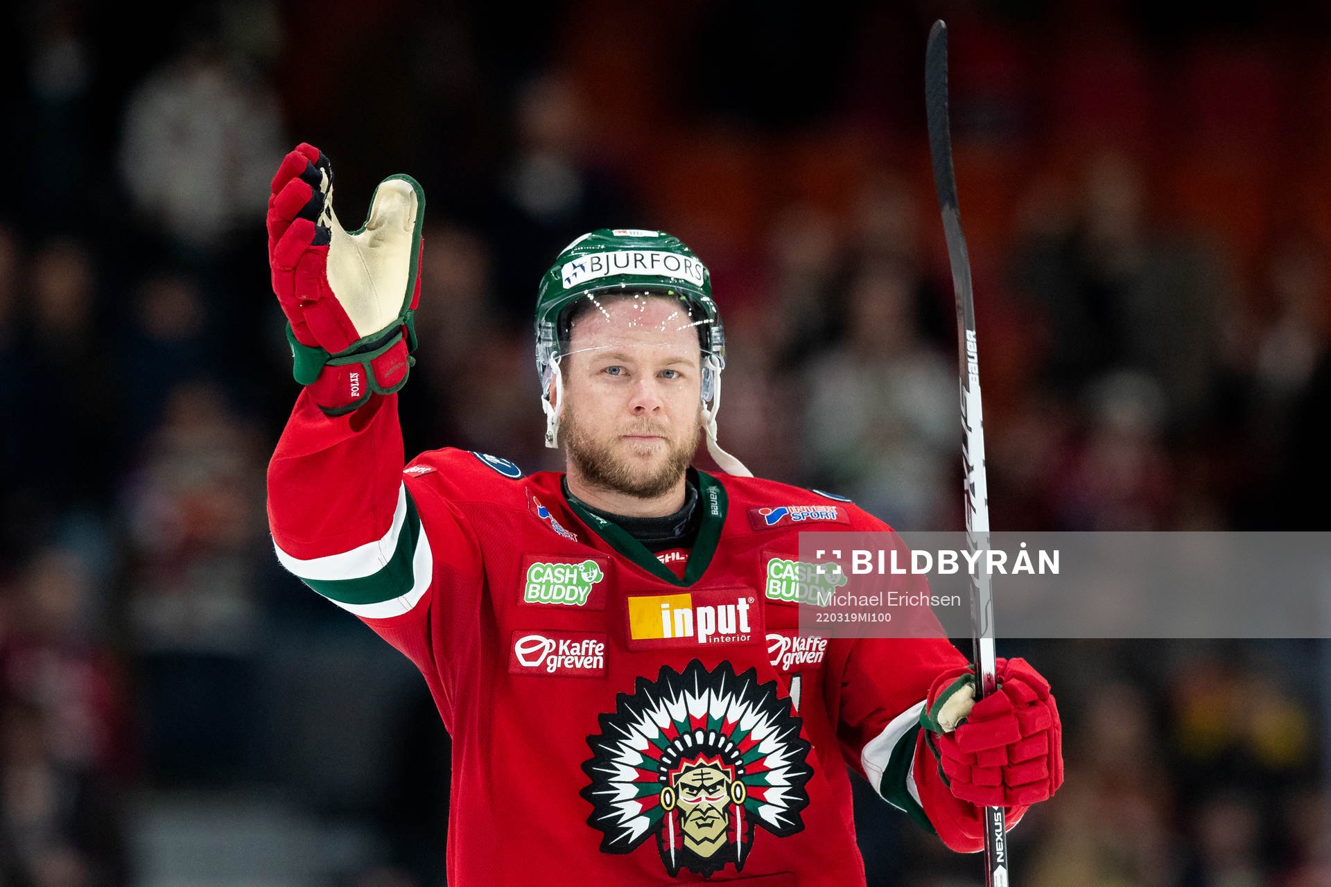 Frölundas Christian Folin tackar publiken