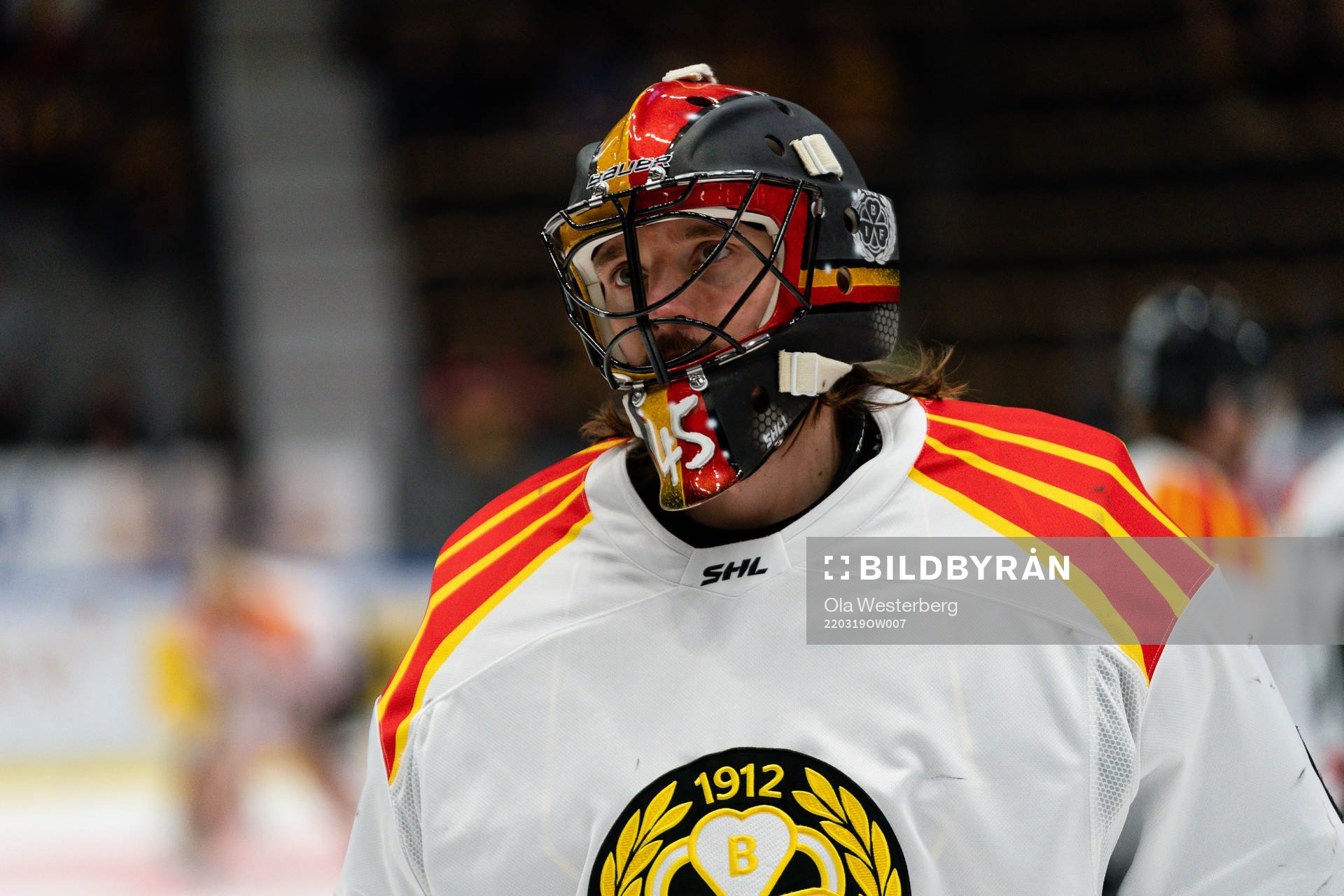 Brynäs målvakt Kristers Gudlevskis